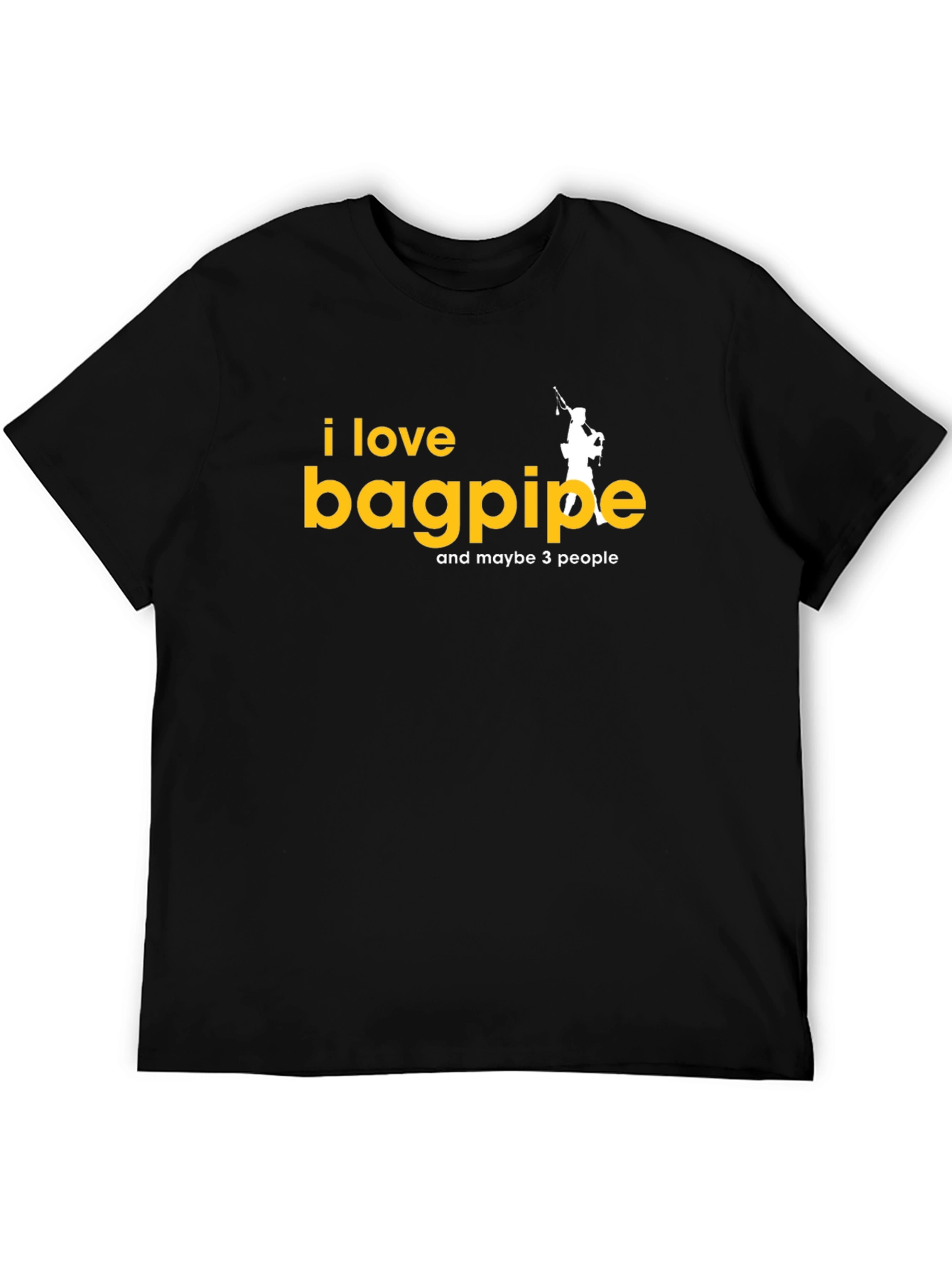 I Love Bagpipes T-Shirt