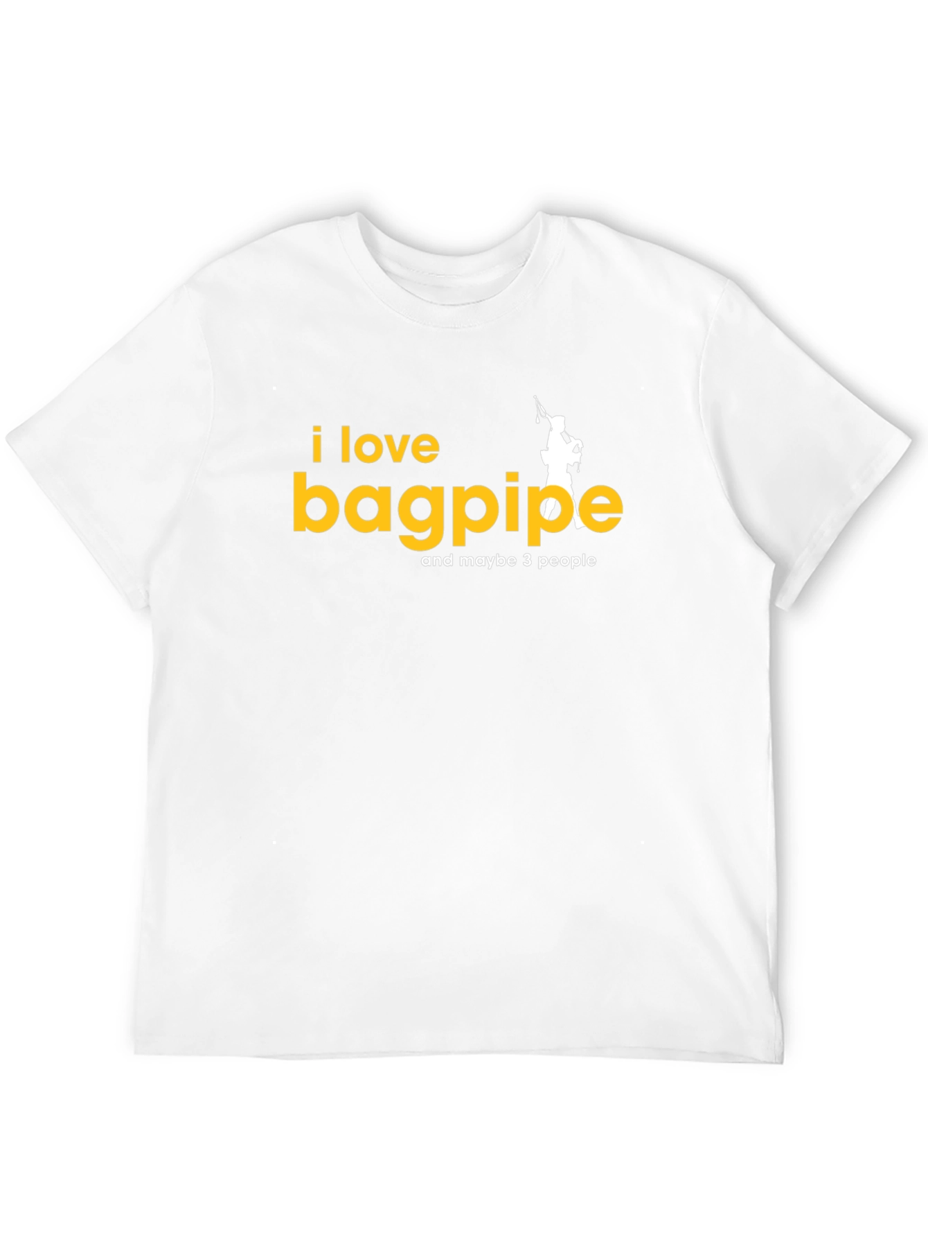 I Love Bagpipes T-Shirt