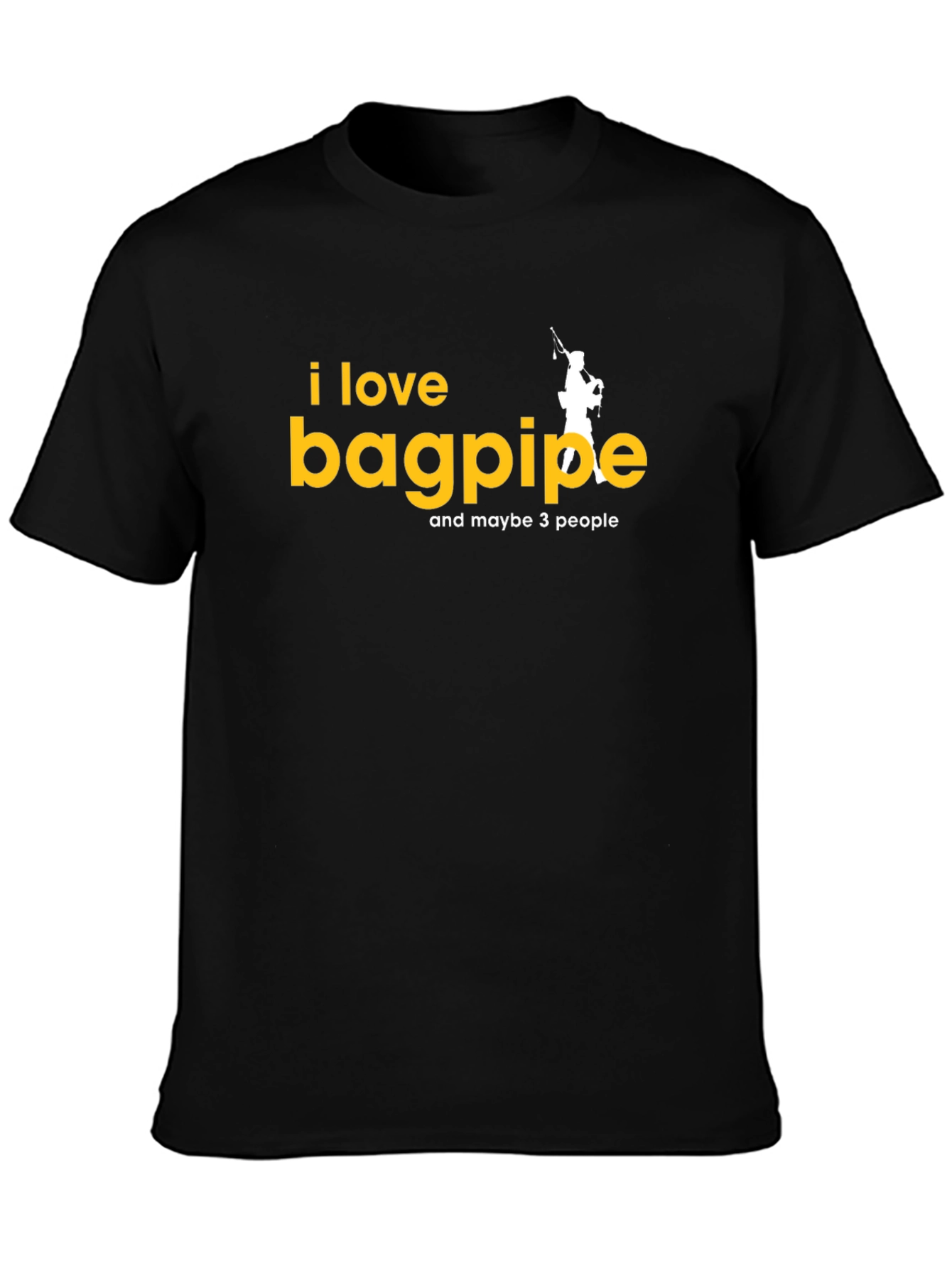I Love Bagpipes T-Shirt
