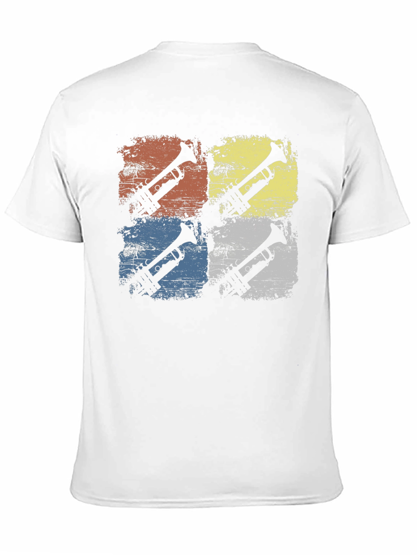 Retro Trumpet Pop Art Graphic Tee