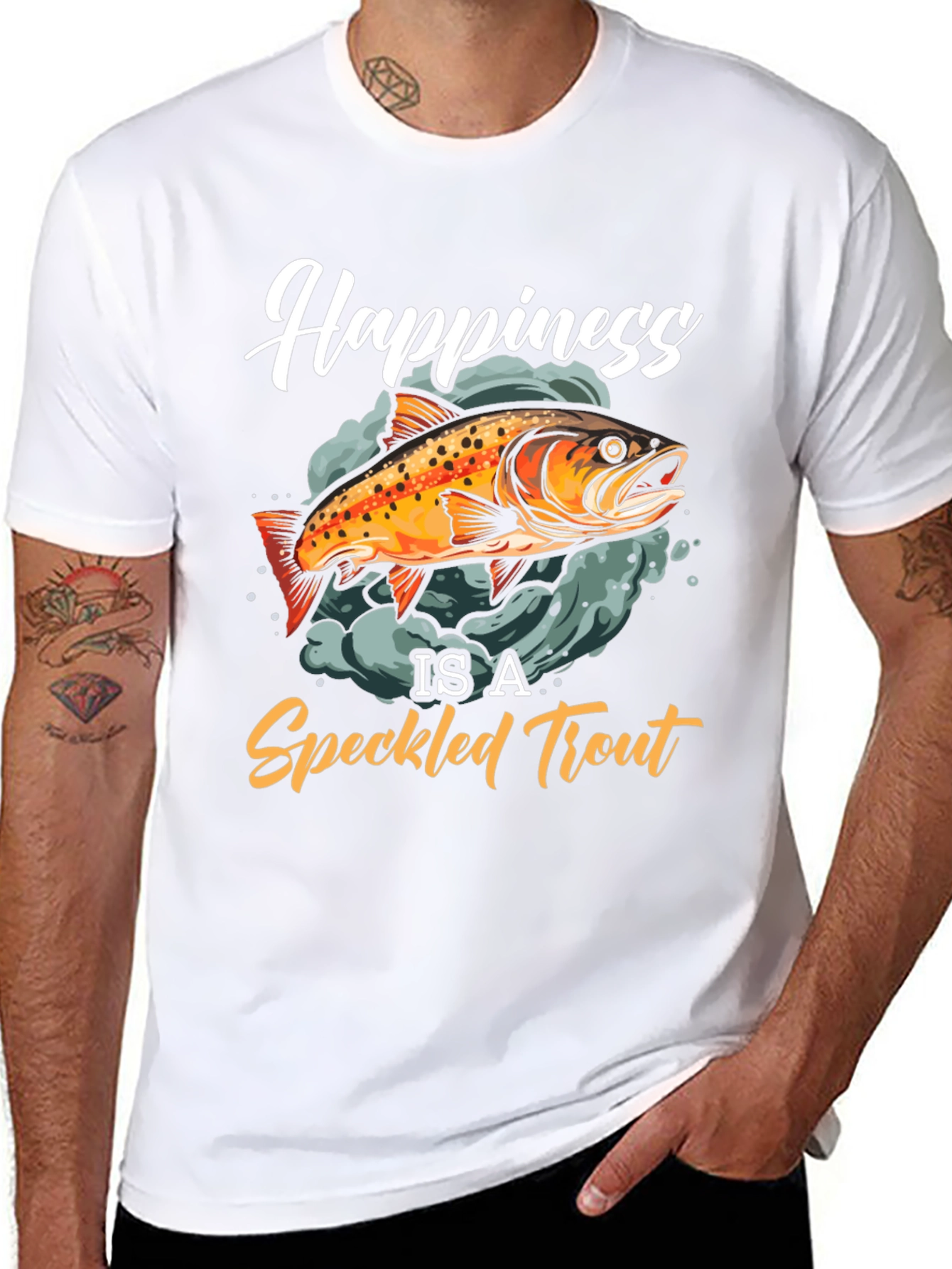 Speckled Trout Graphic T-Shirt: Fishing Lovers Tee