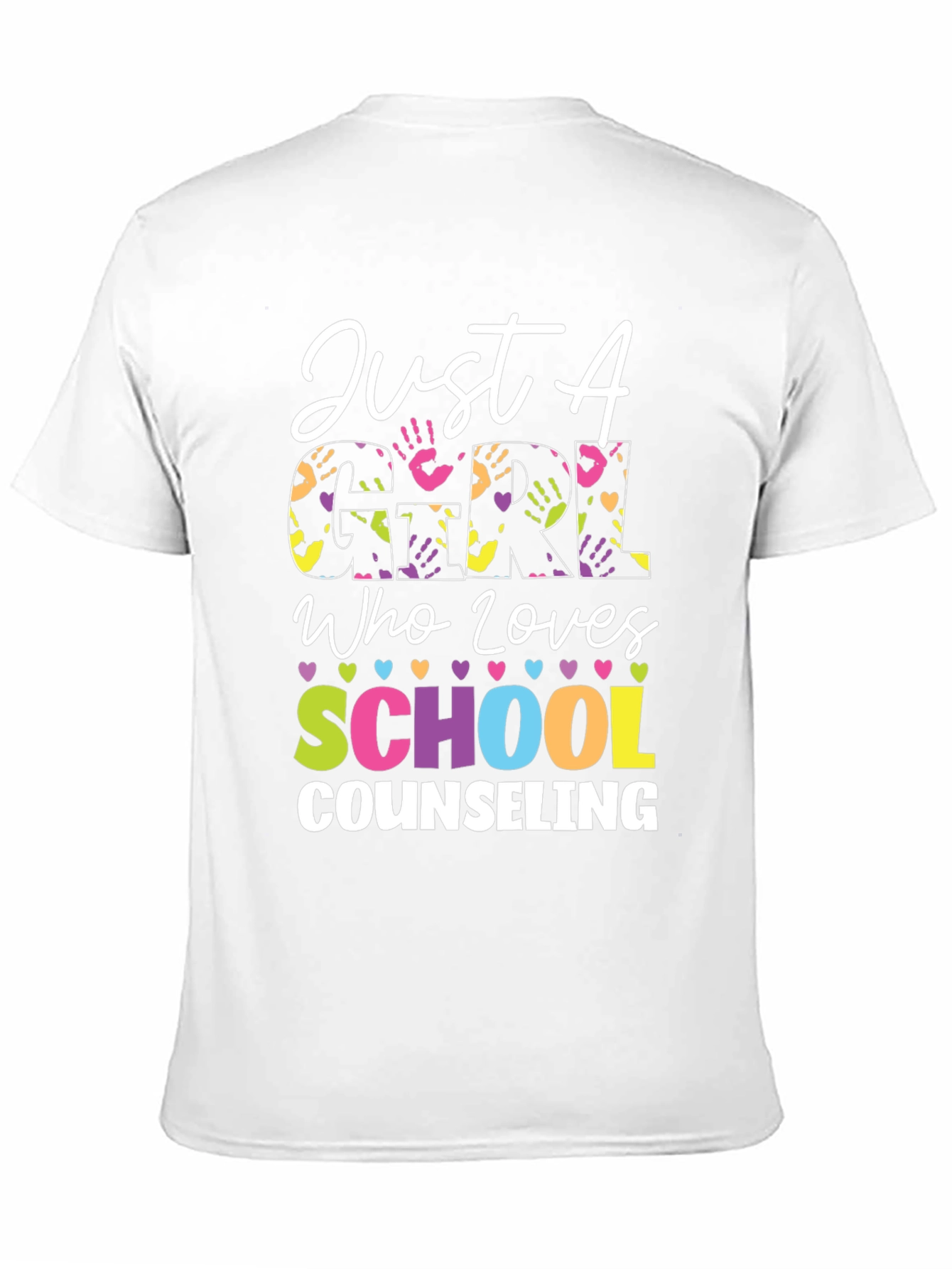 Just a Girl Who Loves School Counseling T-Shirt