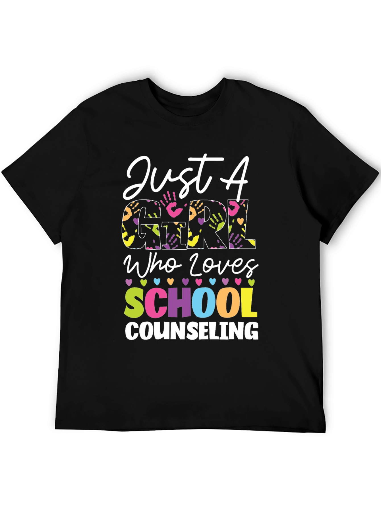 Just a Girl Who Loves School Counseling T-Shirt