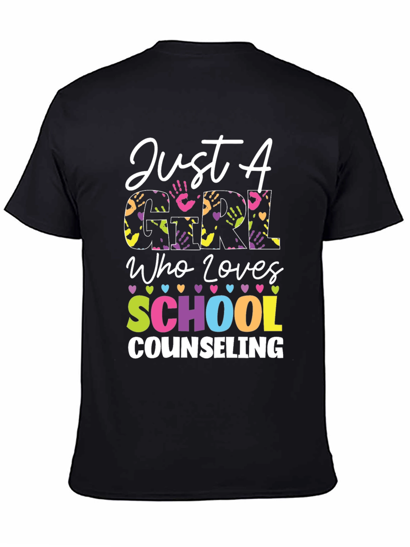 Just a Girl Who Loves School Counseling T-Shirt