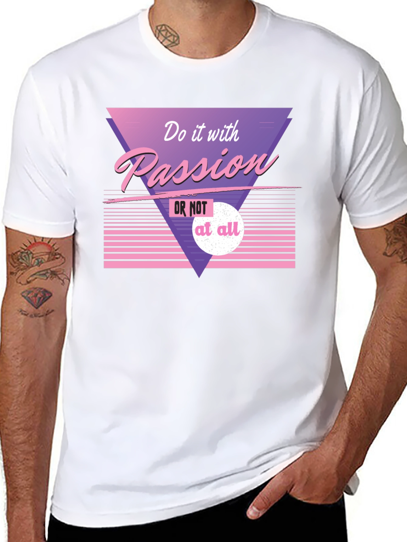 Passion T-Shirt - 80s Retro Style