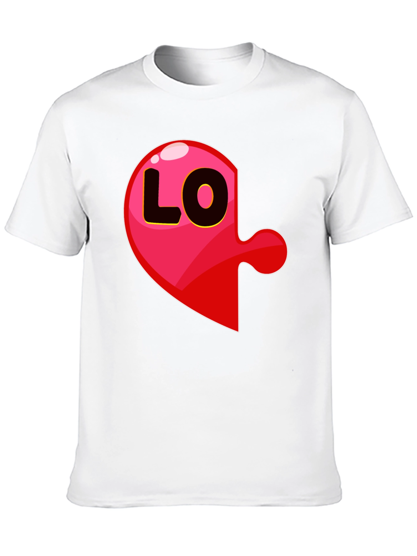 Matching Love Puzzle T-Shirt - Left Piece