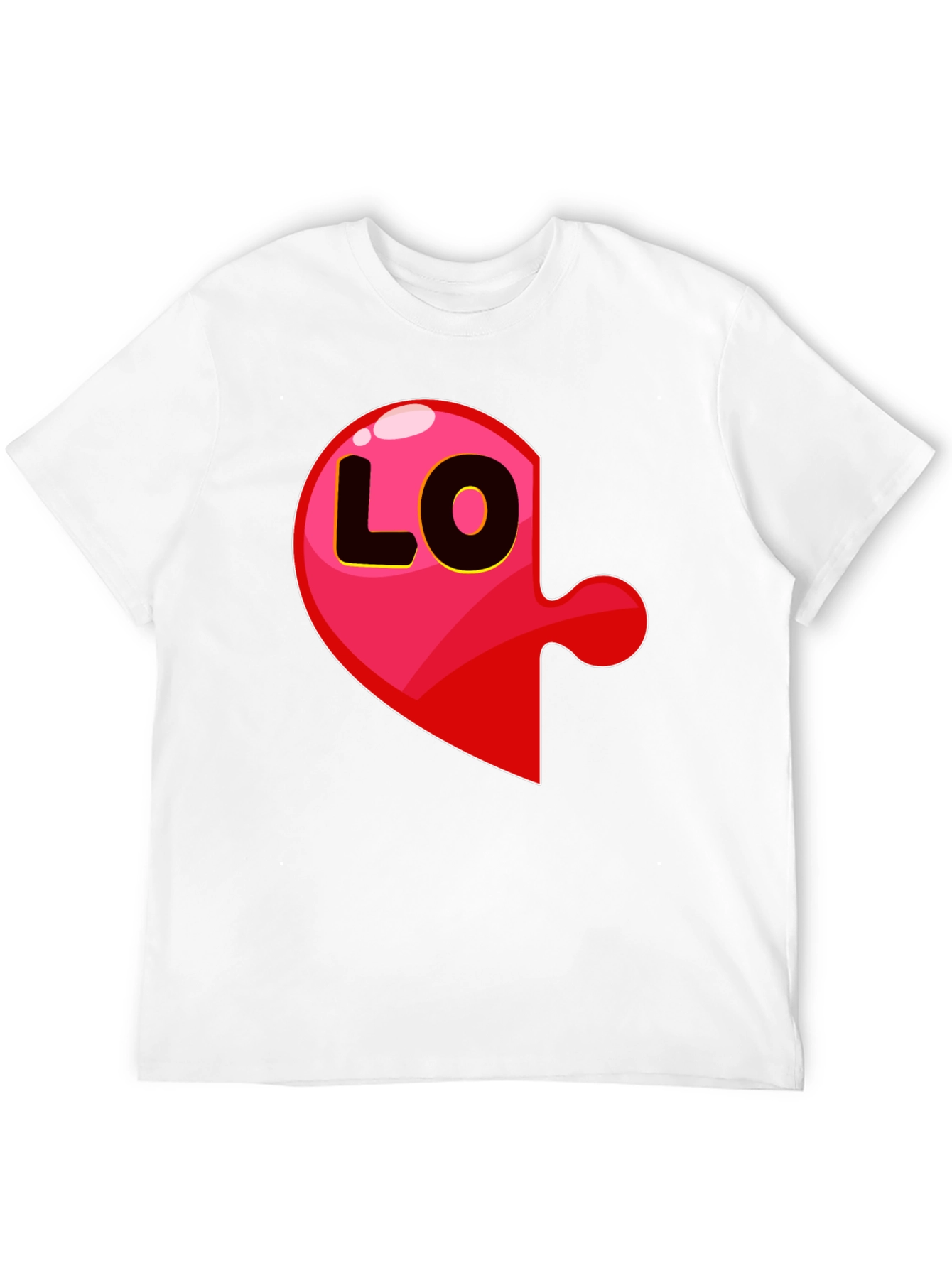 Matching Love Puzzle T-Shirt - Left Piece