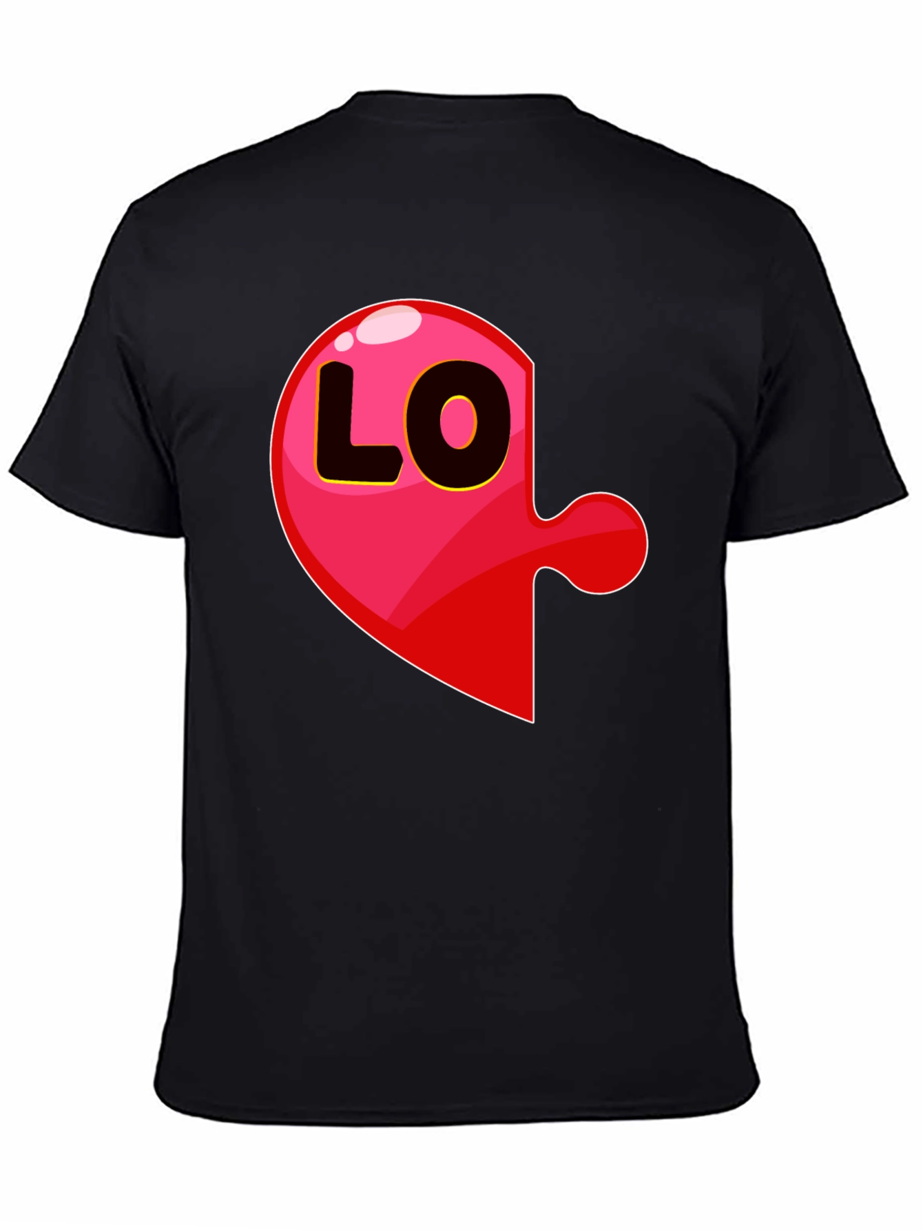 Matching Love Puzzle T-Shirt - Left Piece
