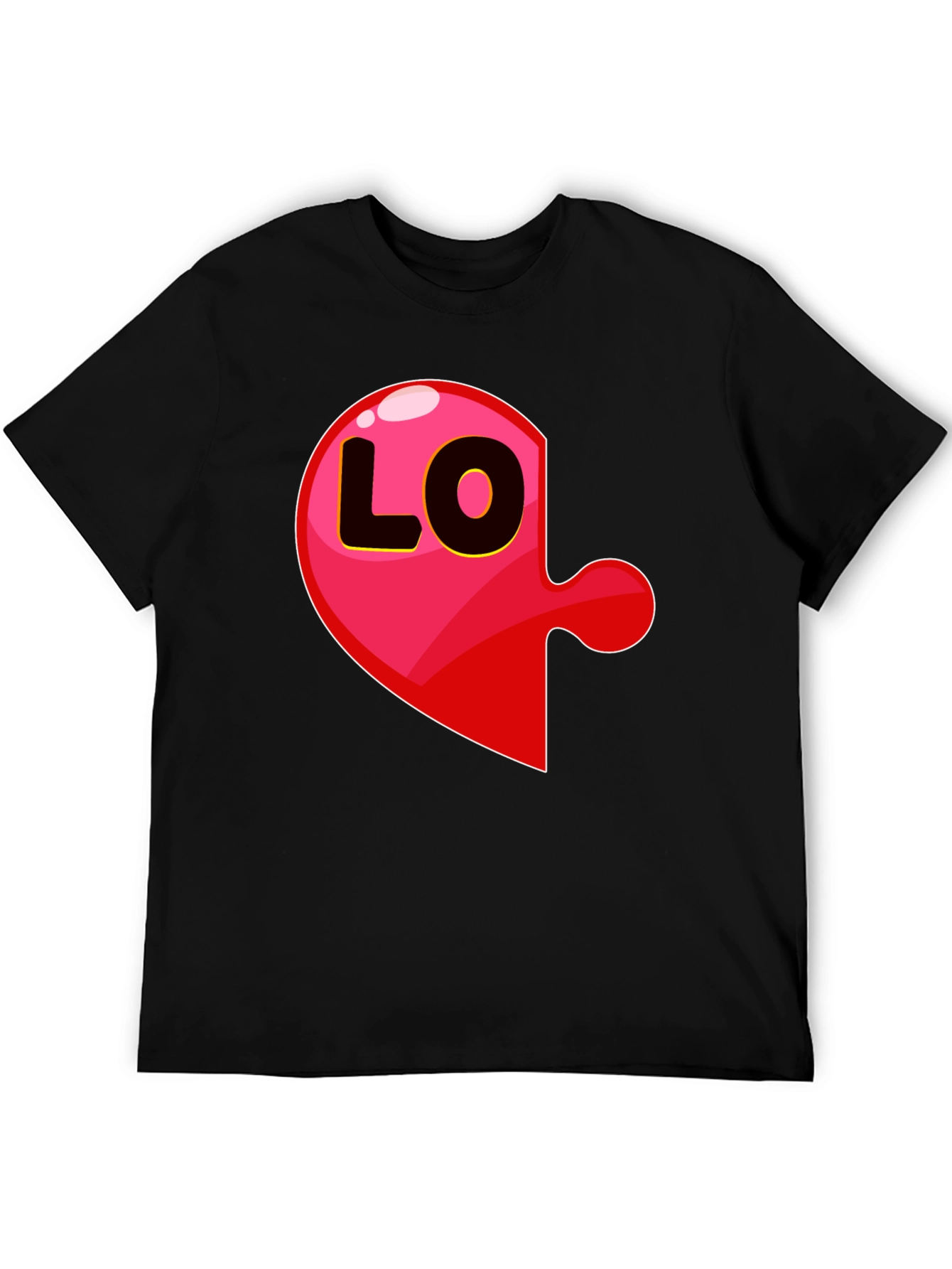 Matching Love Puzzle T-Shirt - Left Piece