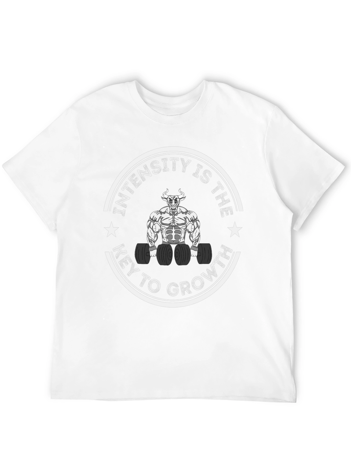 Intensity Is Key To Growth - Workout T-Shirt