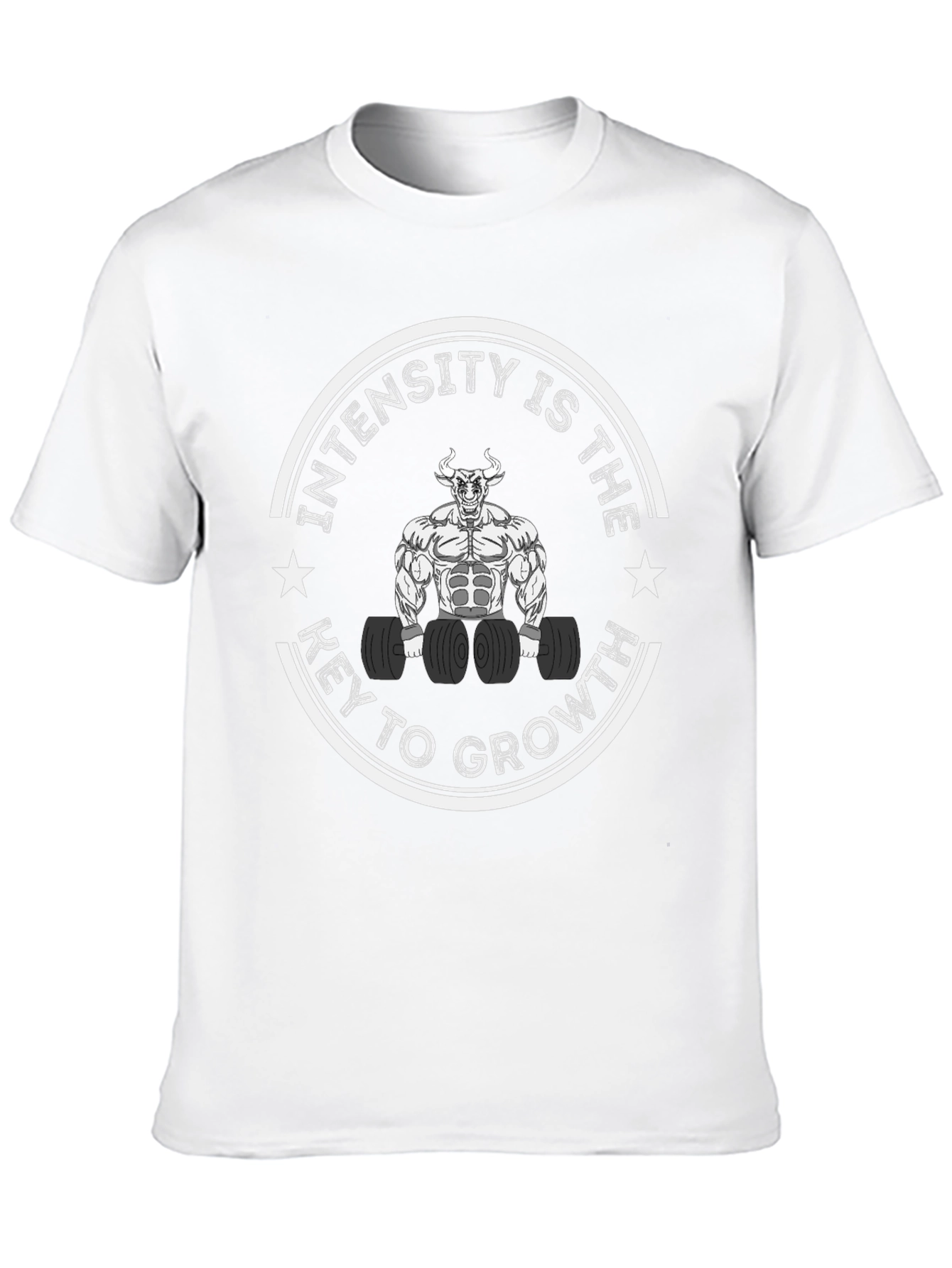 Intensity Is Key To Growth - Workout T-Shirt
