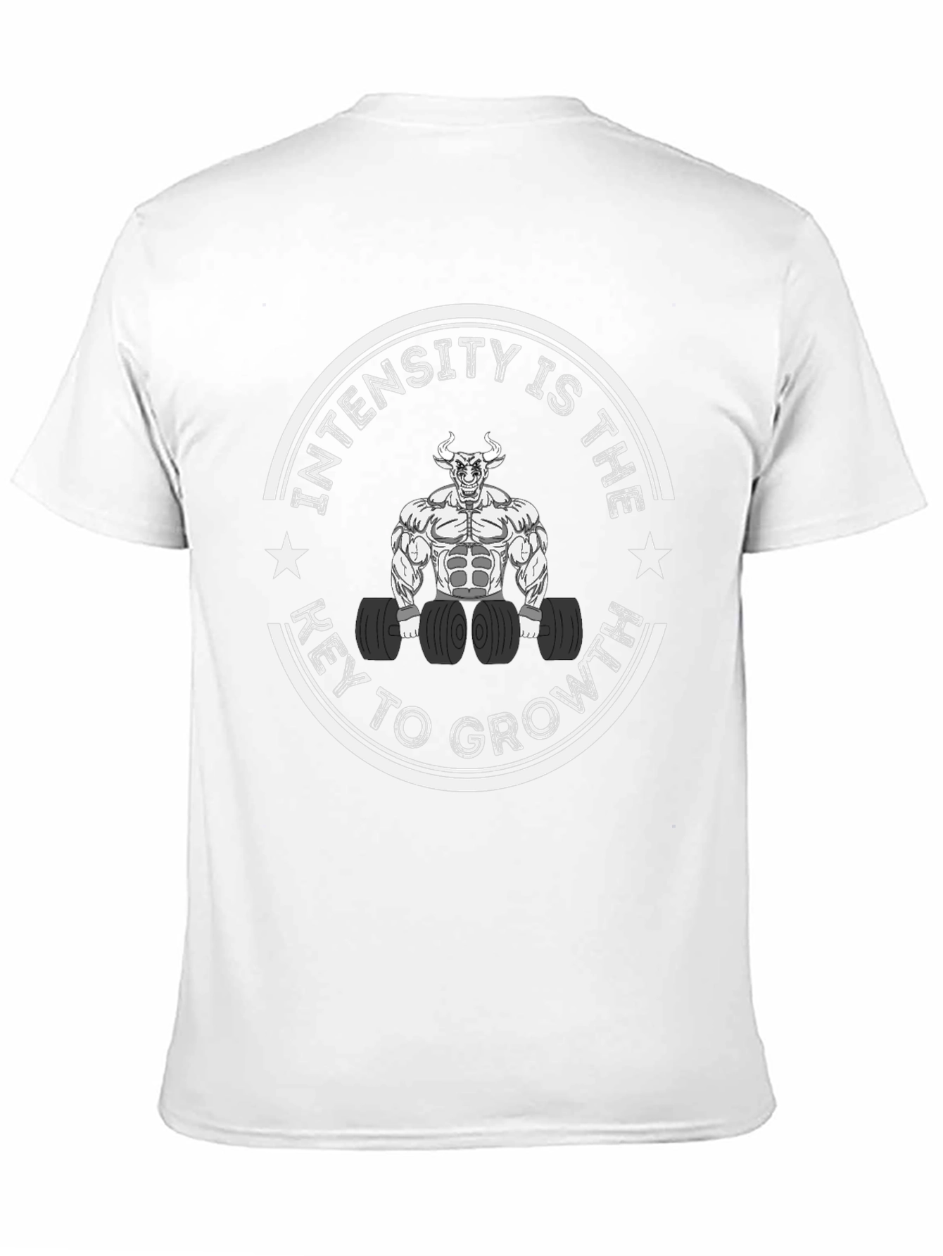 Intensity Is Key To Growth - Workout T-Shirt