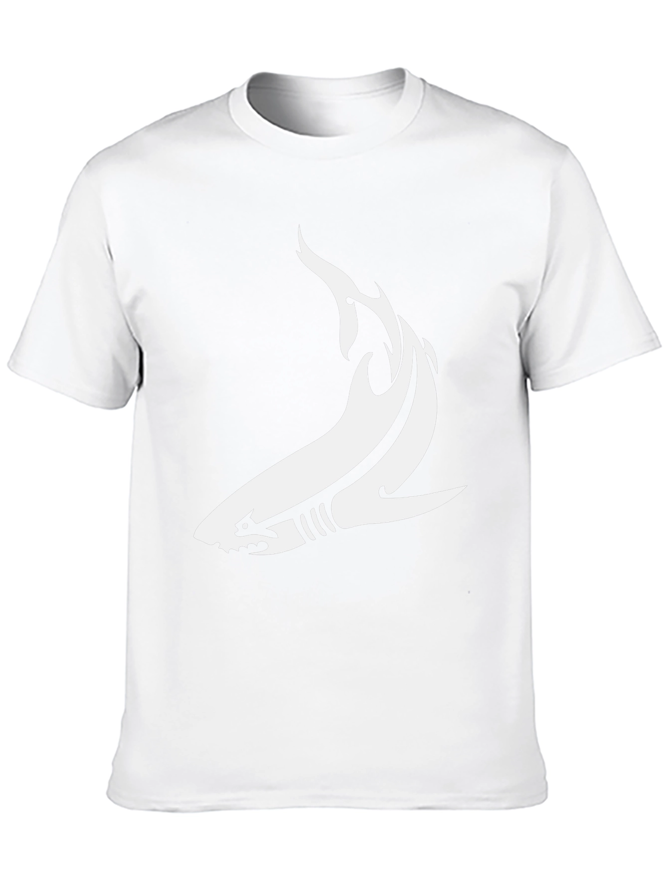 Shark Graphic Tee - Mens Black T-Shirt