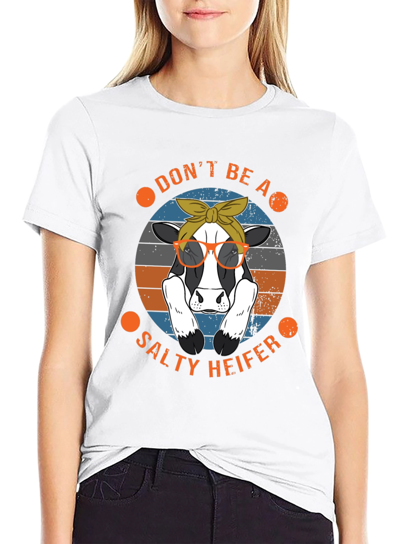 Dont Be A Salty Heifer Graphic Tee