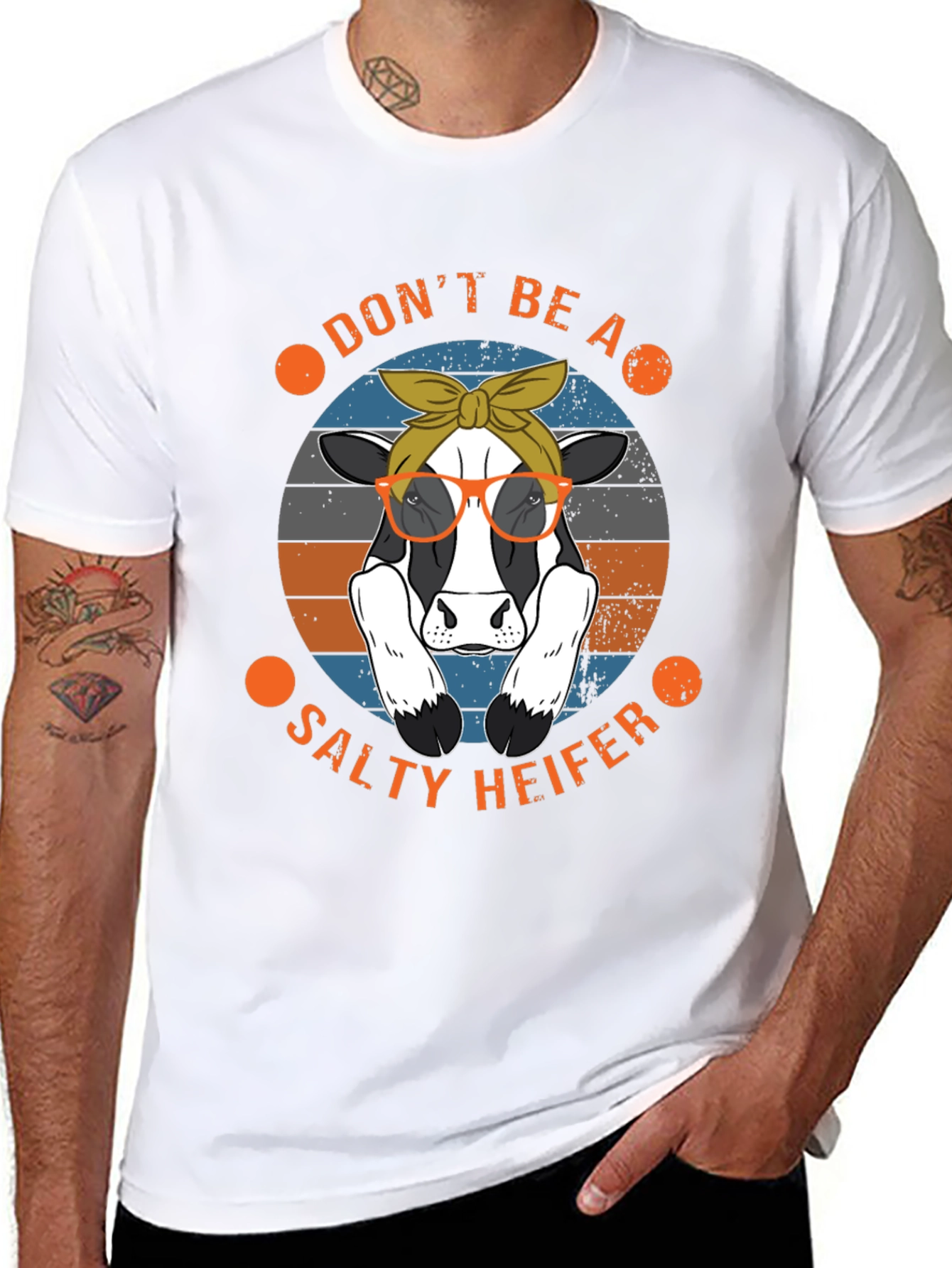 Dont Be A Salty Heifer Graphic Tee
