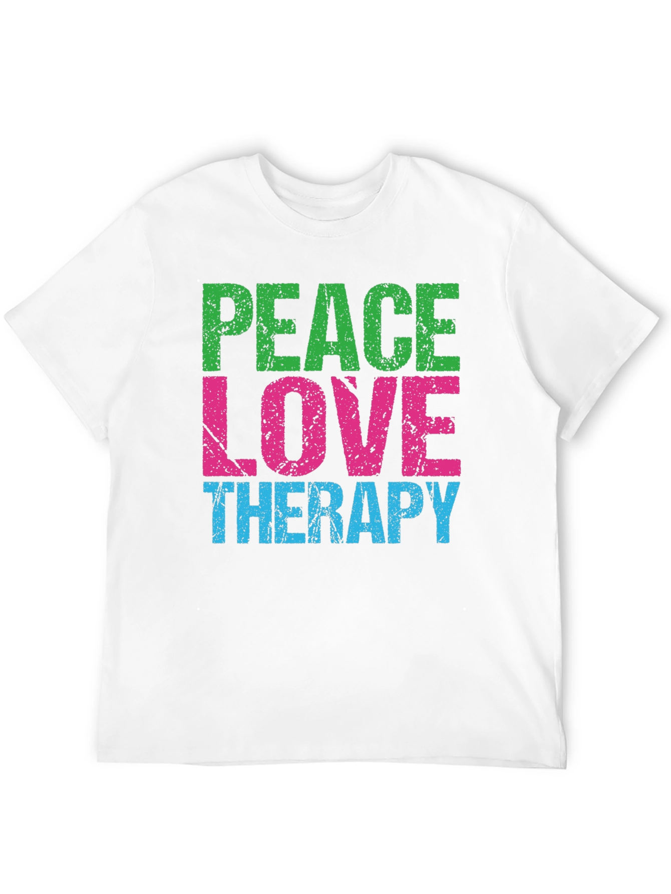 Peace Love Therapy T-Shirt Graphic Tee