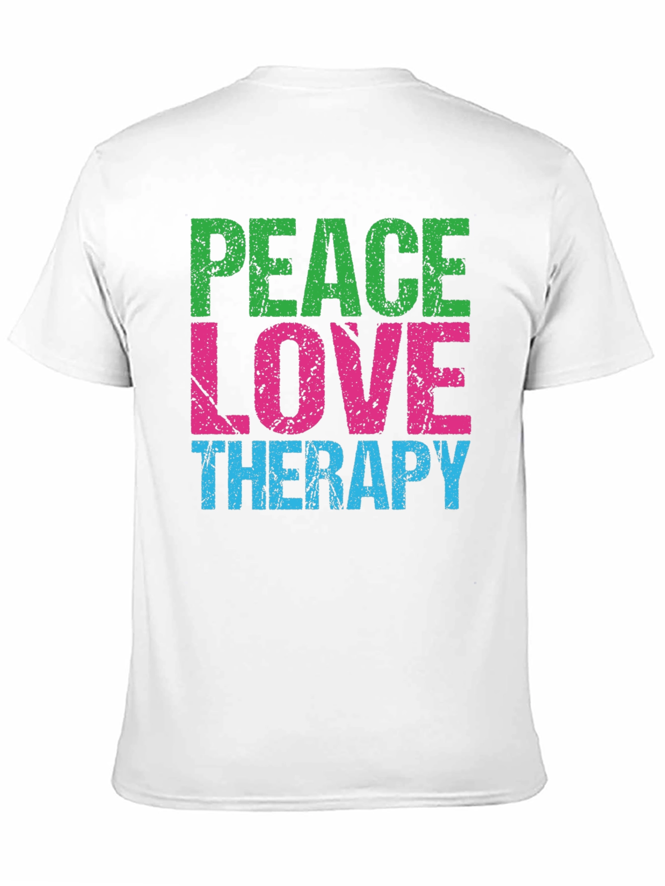Peace Love Therapy T-Shirt Graphic Tee