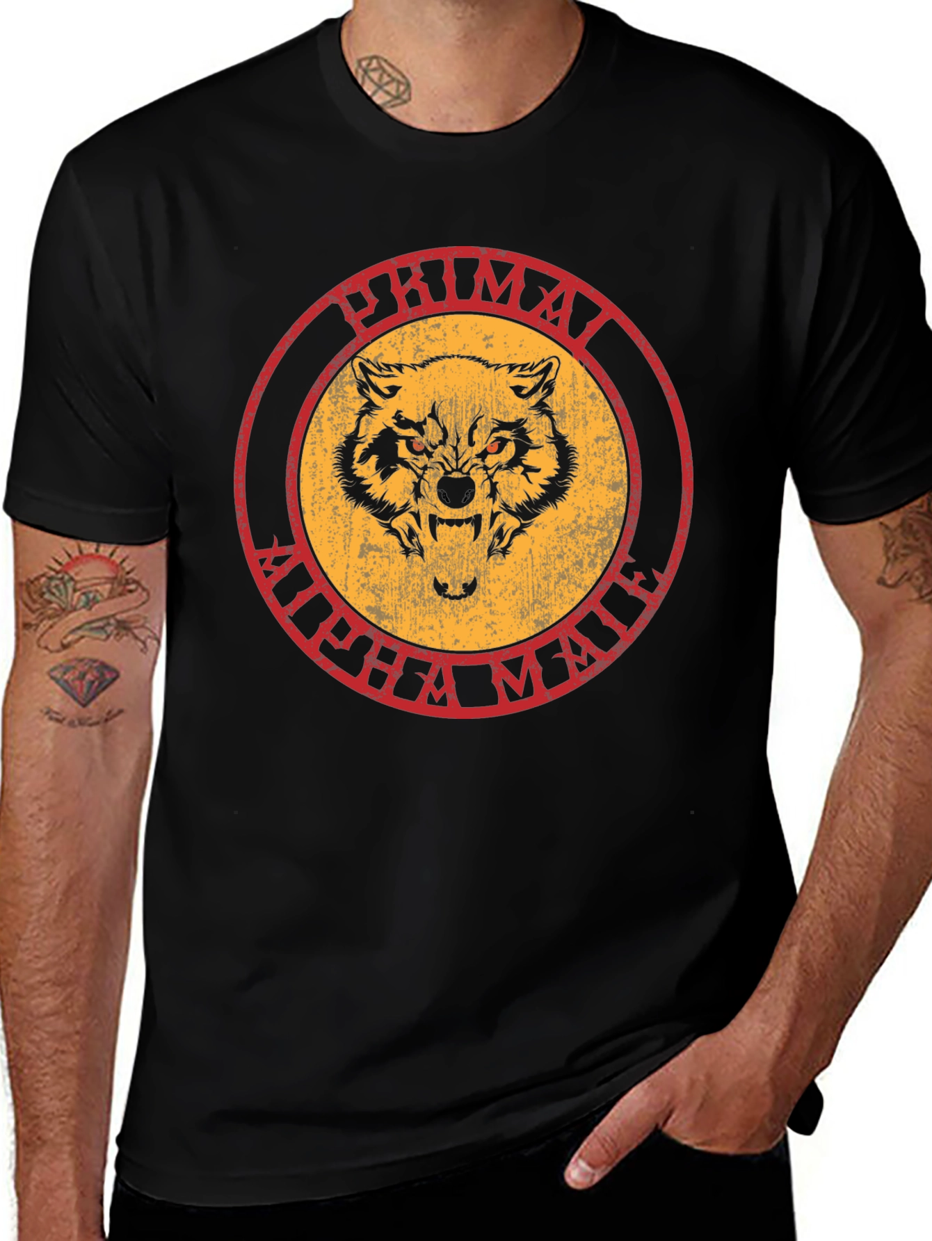 Primal Alpha Male Graphic Tee