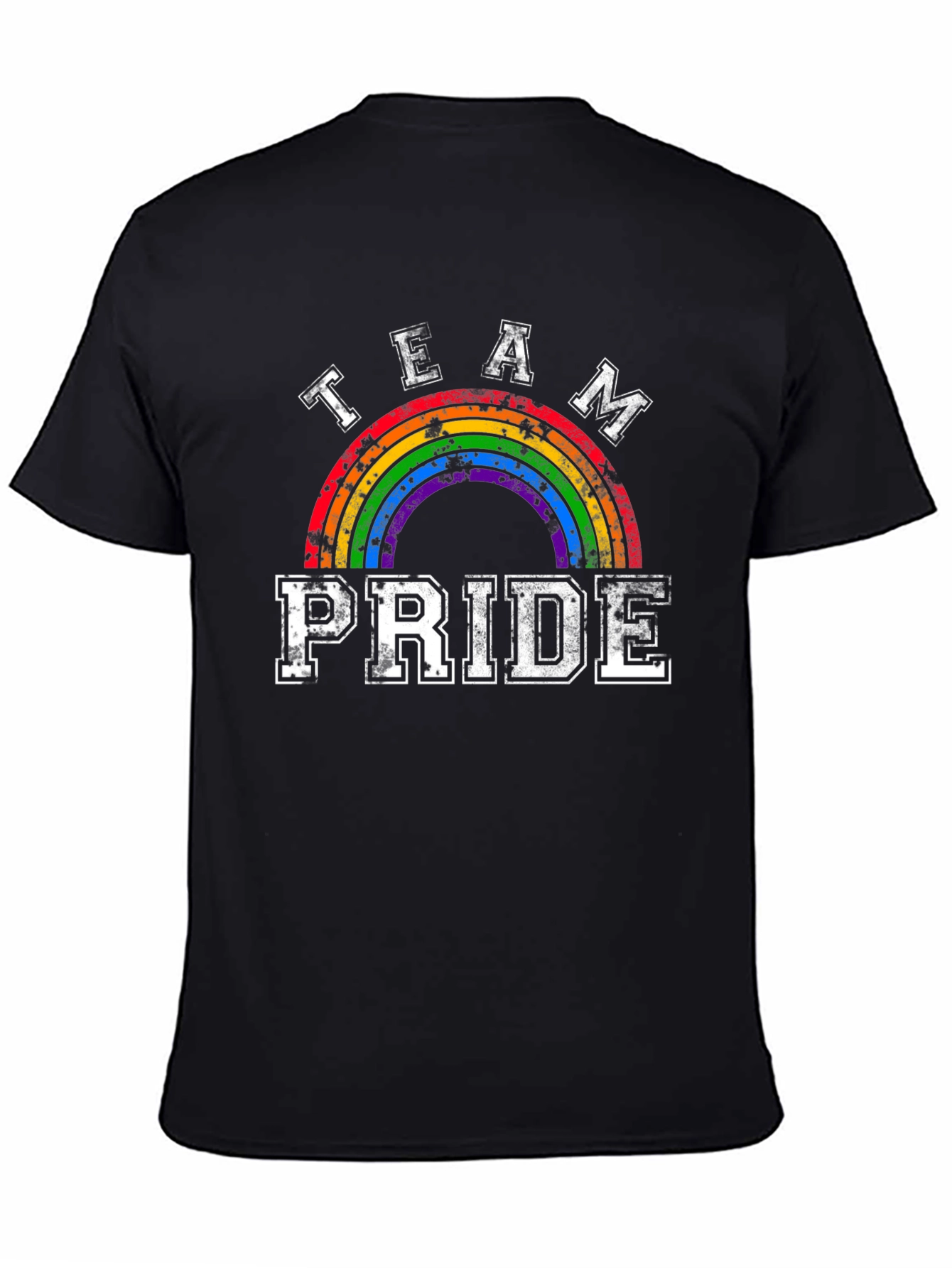 Team Pride Rainbow Graphic Tee