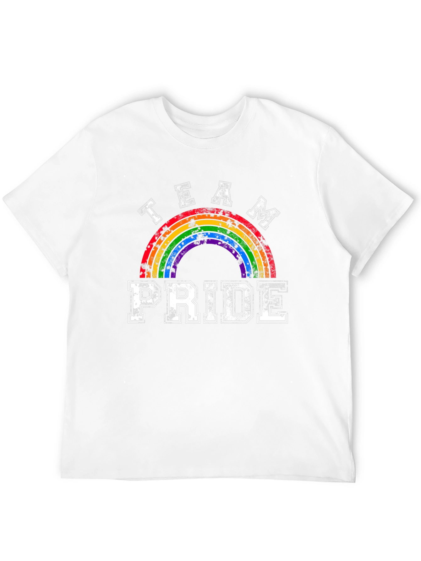 Team Pride Rainbow Graphic Tee
