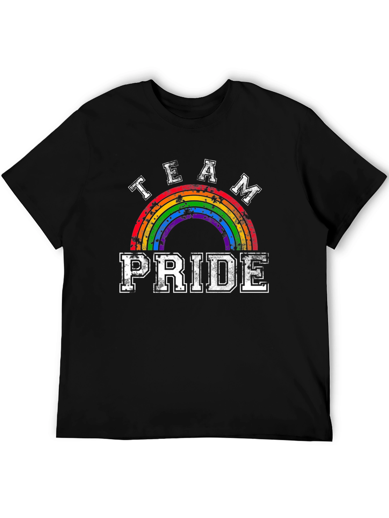 Team Pride Rainbow Graphic Tee