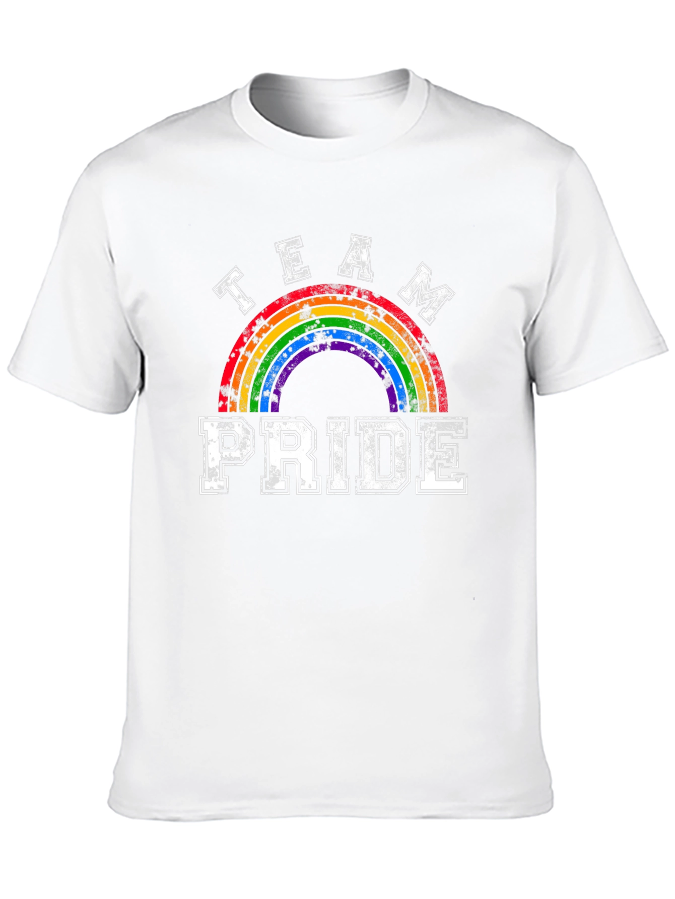 Team Pride Rainbow Graphic Tee