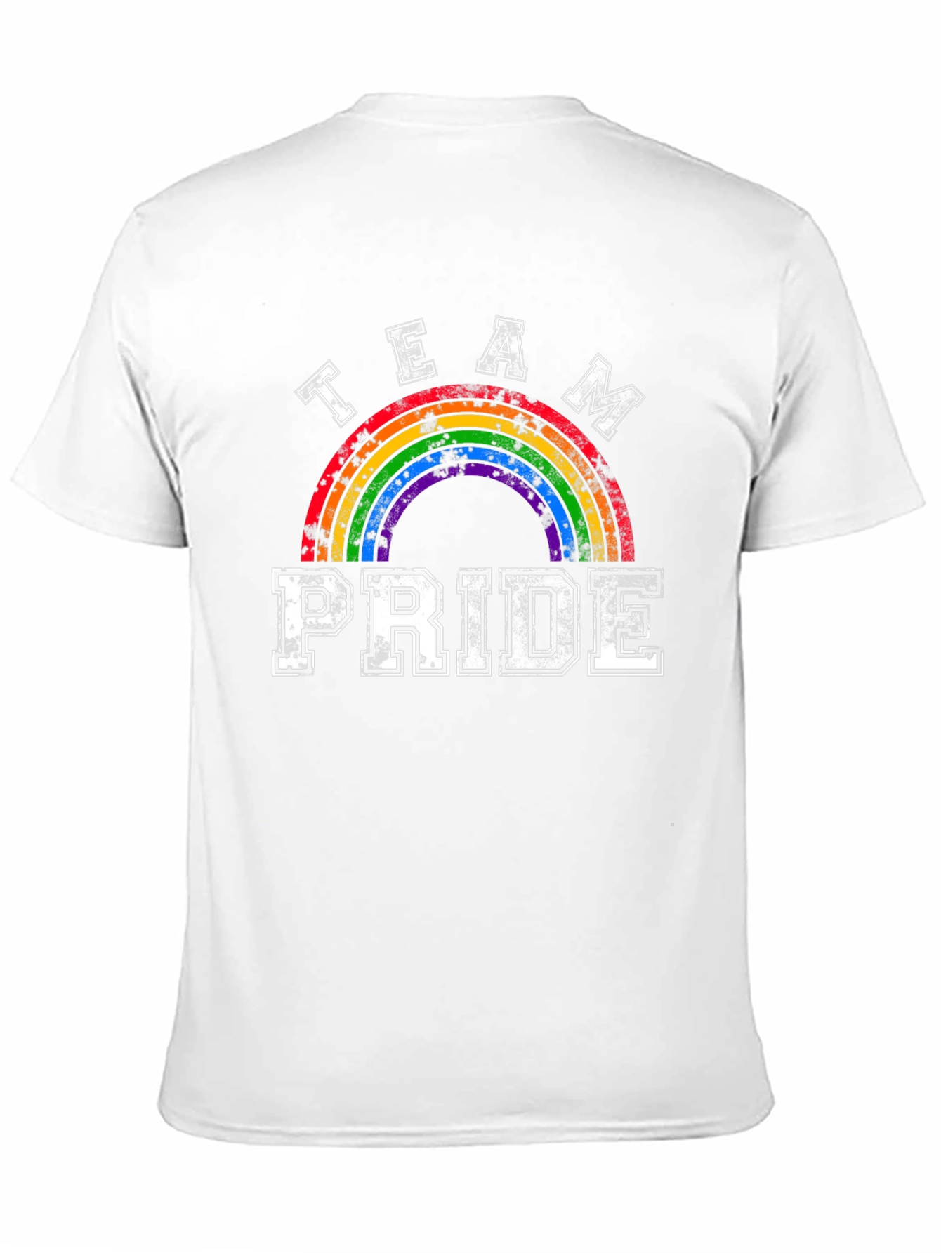 Team Pride Rainbow Graphic Tee