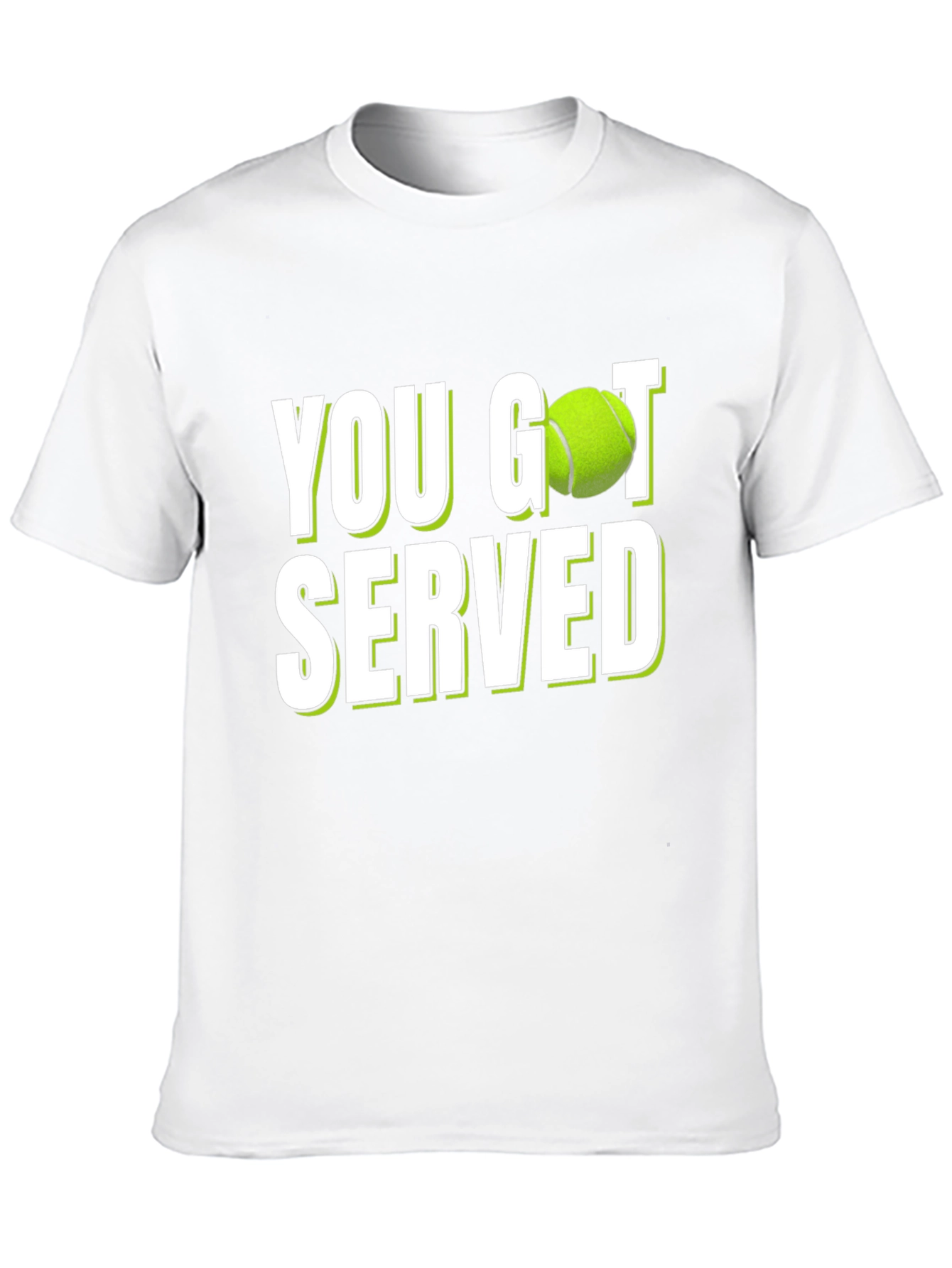 You Got Served Tennis T-Shirt - Novelty Design