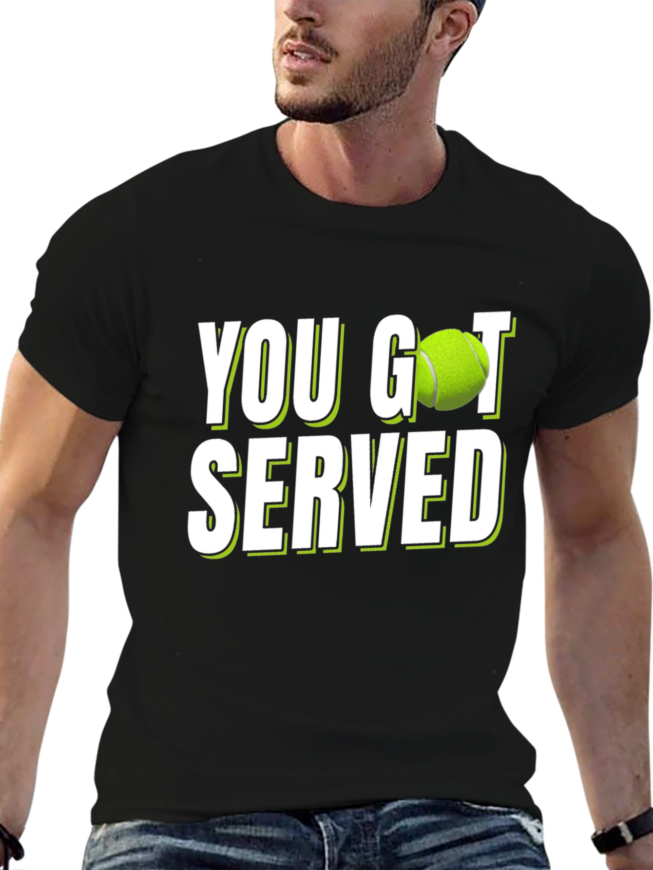 You Got Served Tennis T-Shirt - Novelty Design