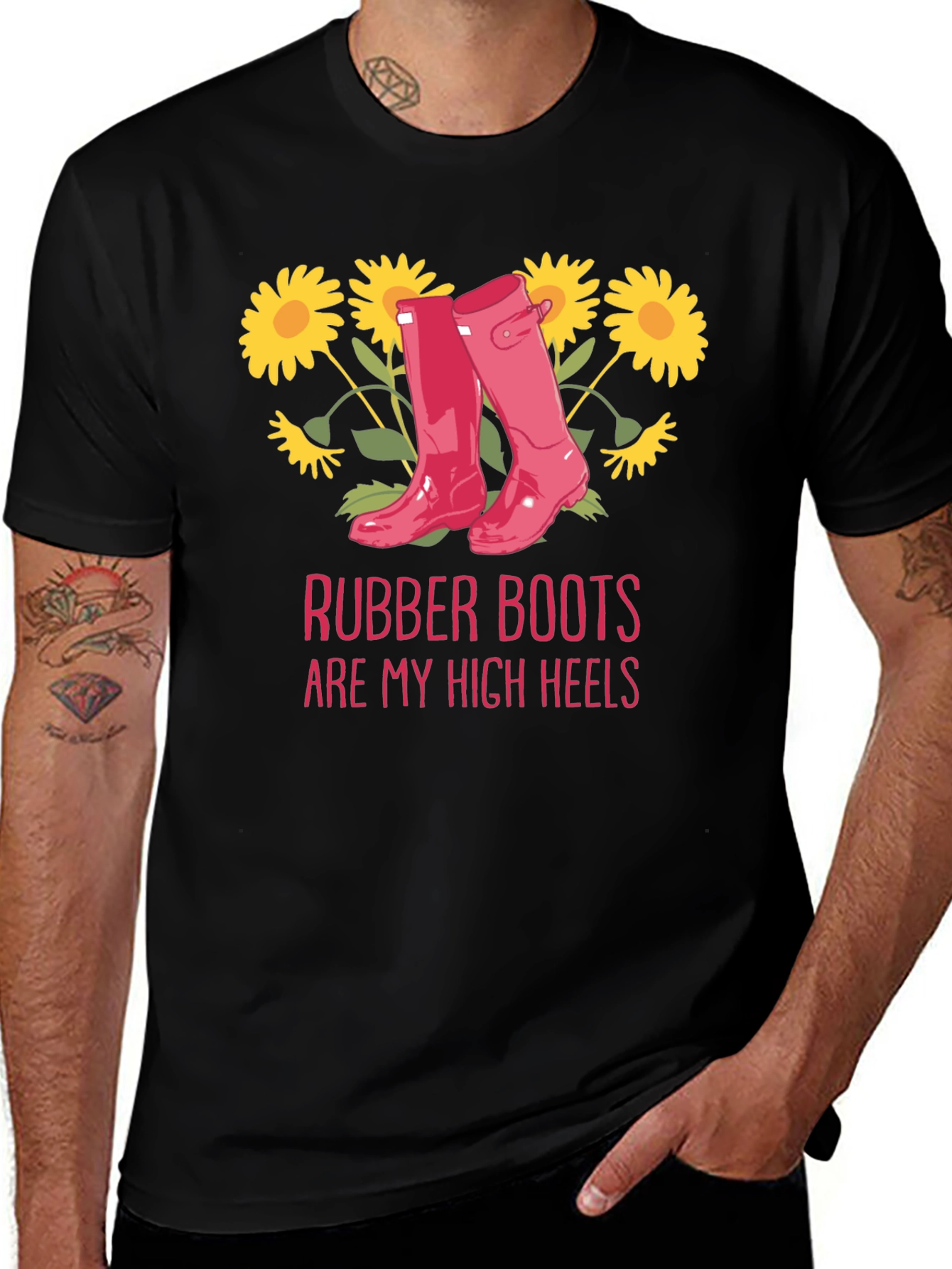 Rubber Boots Are My High Heels T-Shirt
