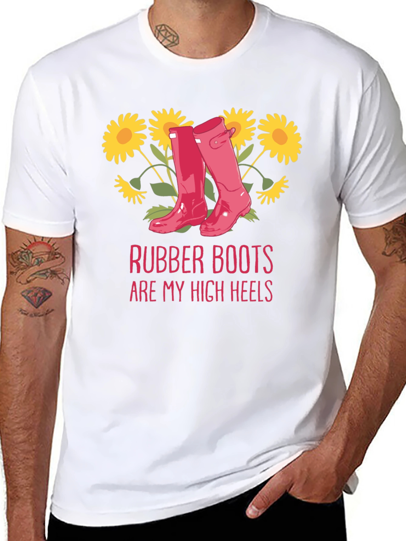 Rubber Boots Are My High Heels T-Shirt