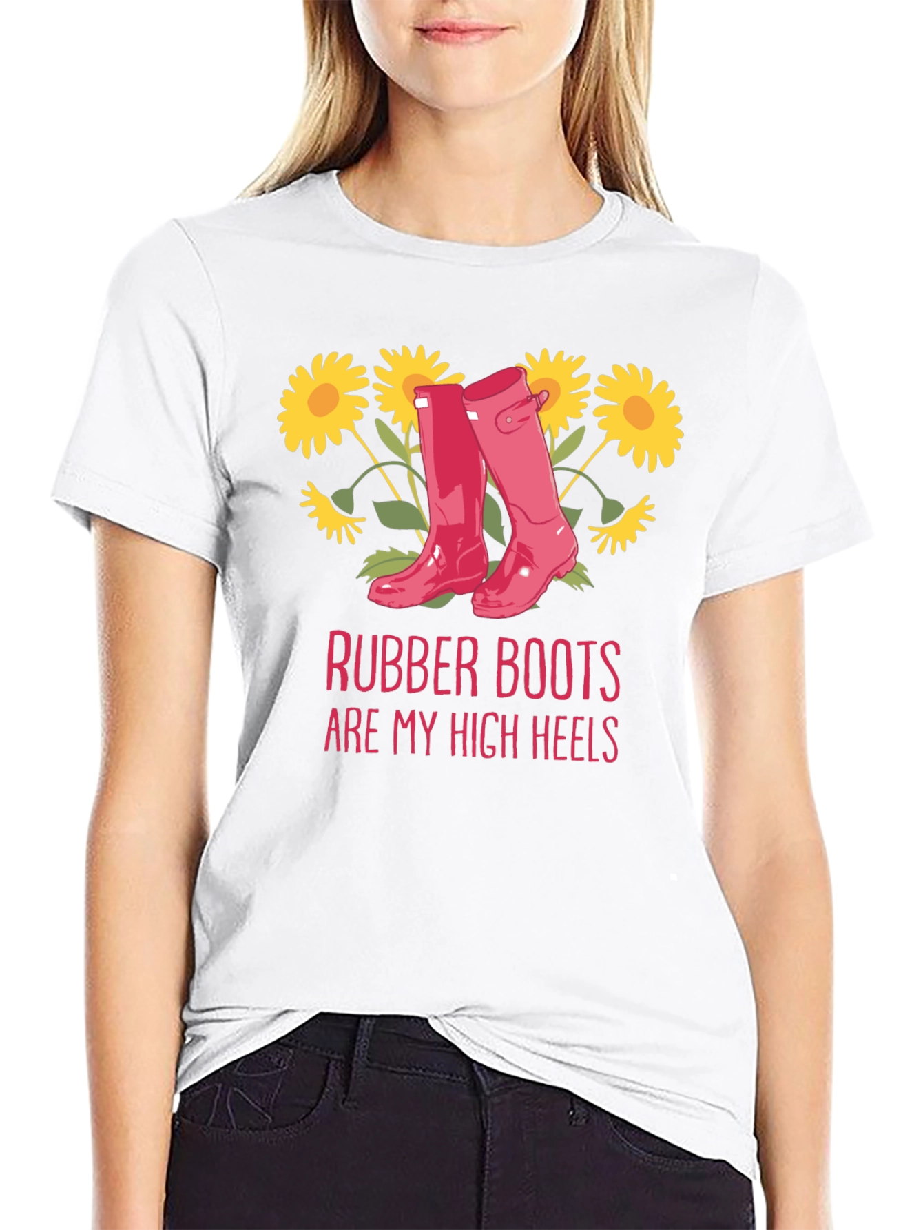 Rubber Boots Are My High Heels T-Shirt