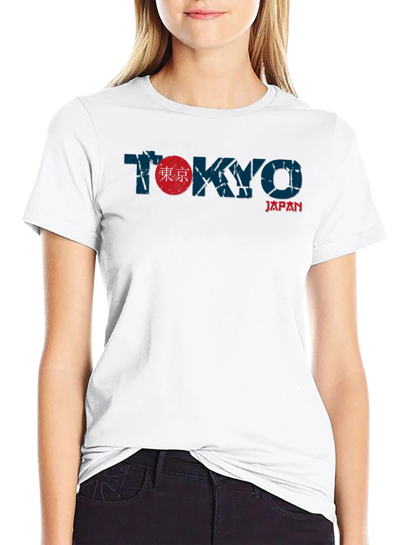 Tokyo Japan Graphic Print Mens T-Shirt