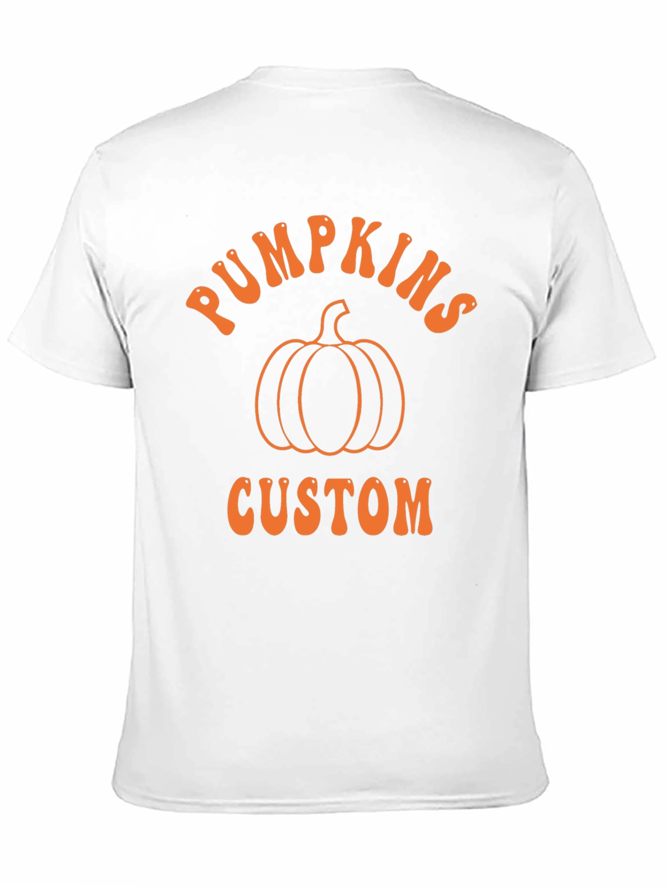 Pumpkin Custom T-Shirt - Halloween Apparel