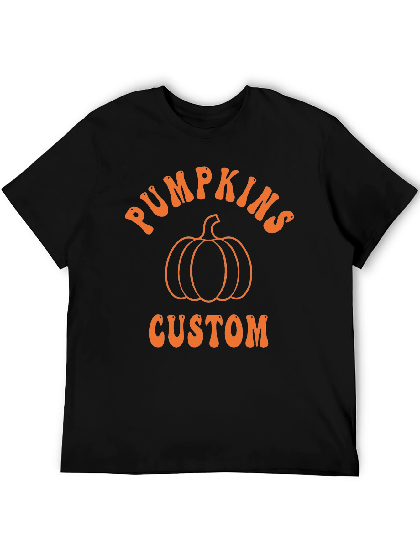 Pumpkin Custom T-Shirt - Halloween Apparel