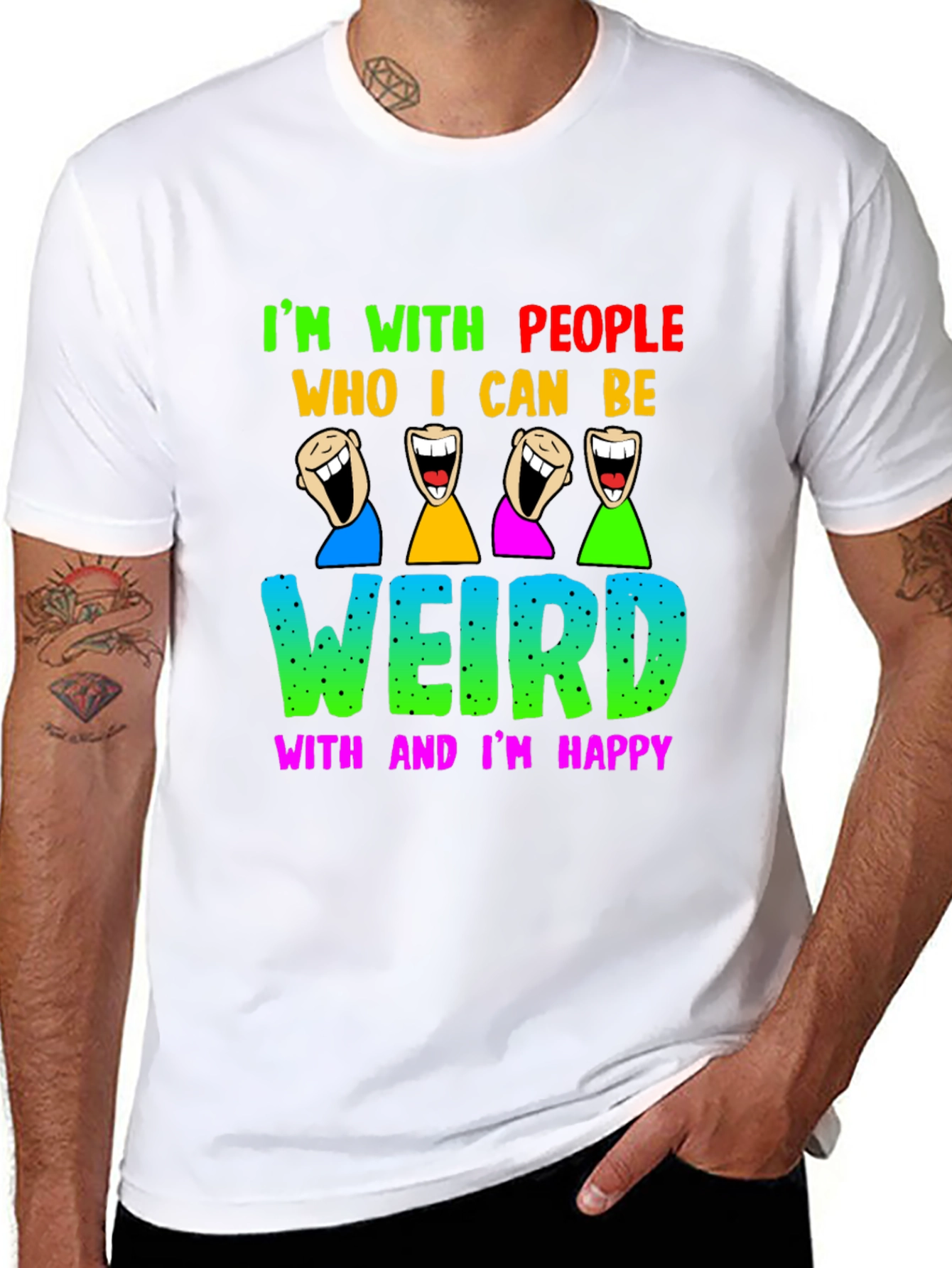 Im With People I Can Be Weird With T-Shirt