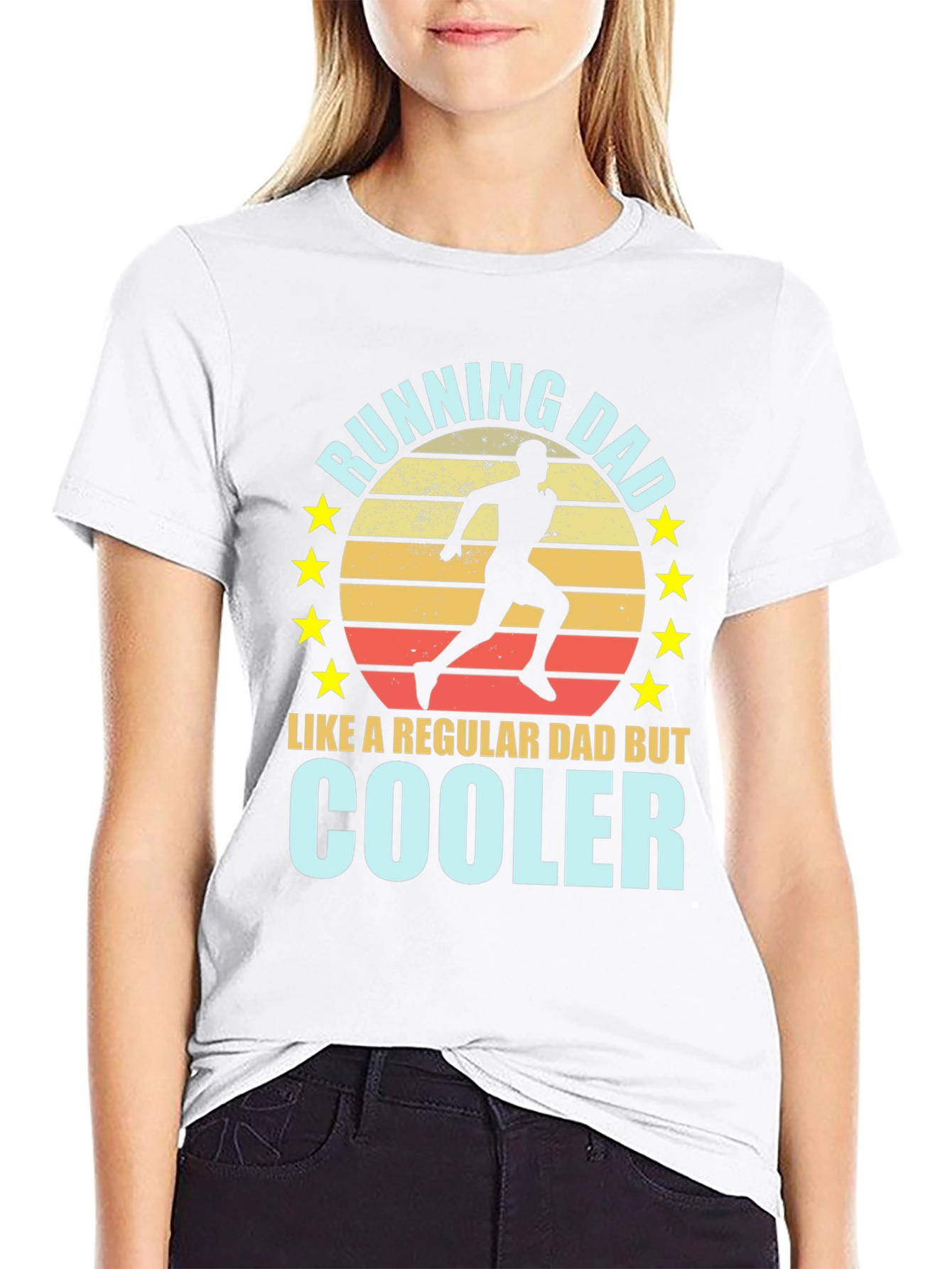 Running Dad T-Shirt - Cool Dad Tee
