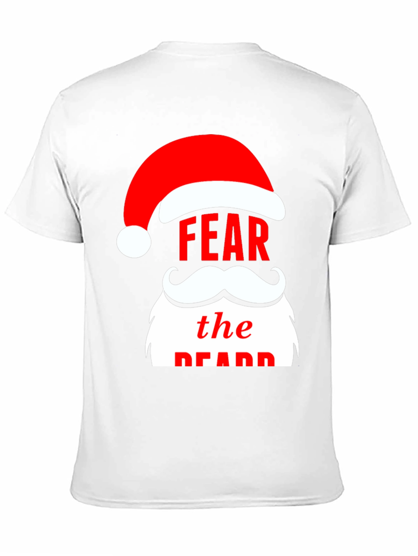 Fear the Beard Santa Tee
