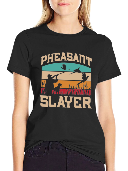 Pheasant Slayer Graphic T-Shirt - Hunting Apparel