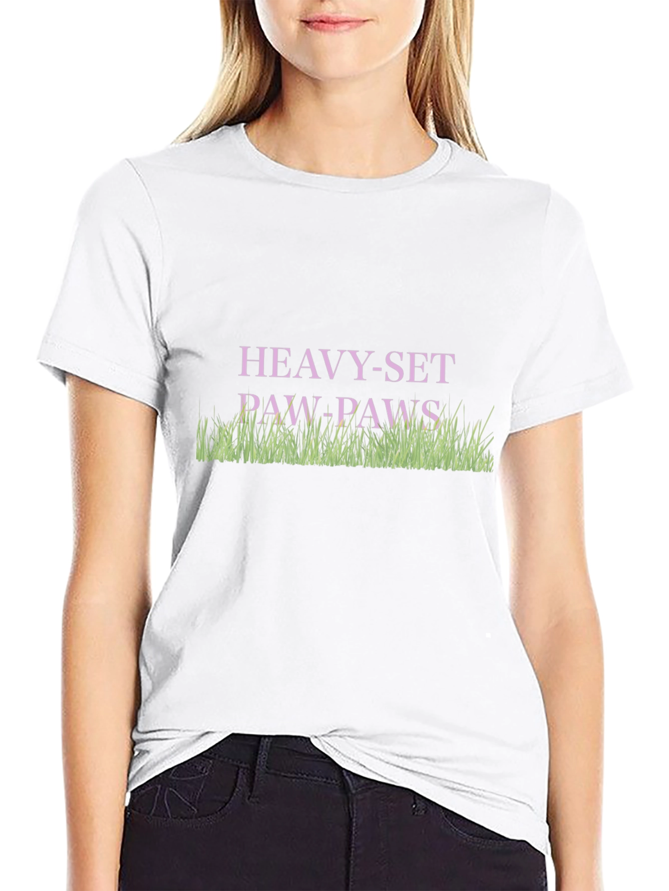 Heavy-Set Paw-Paws Graphic Tee