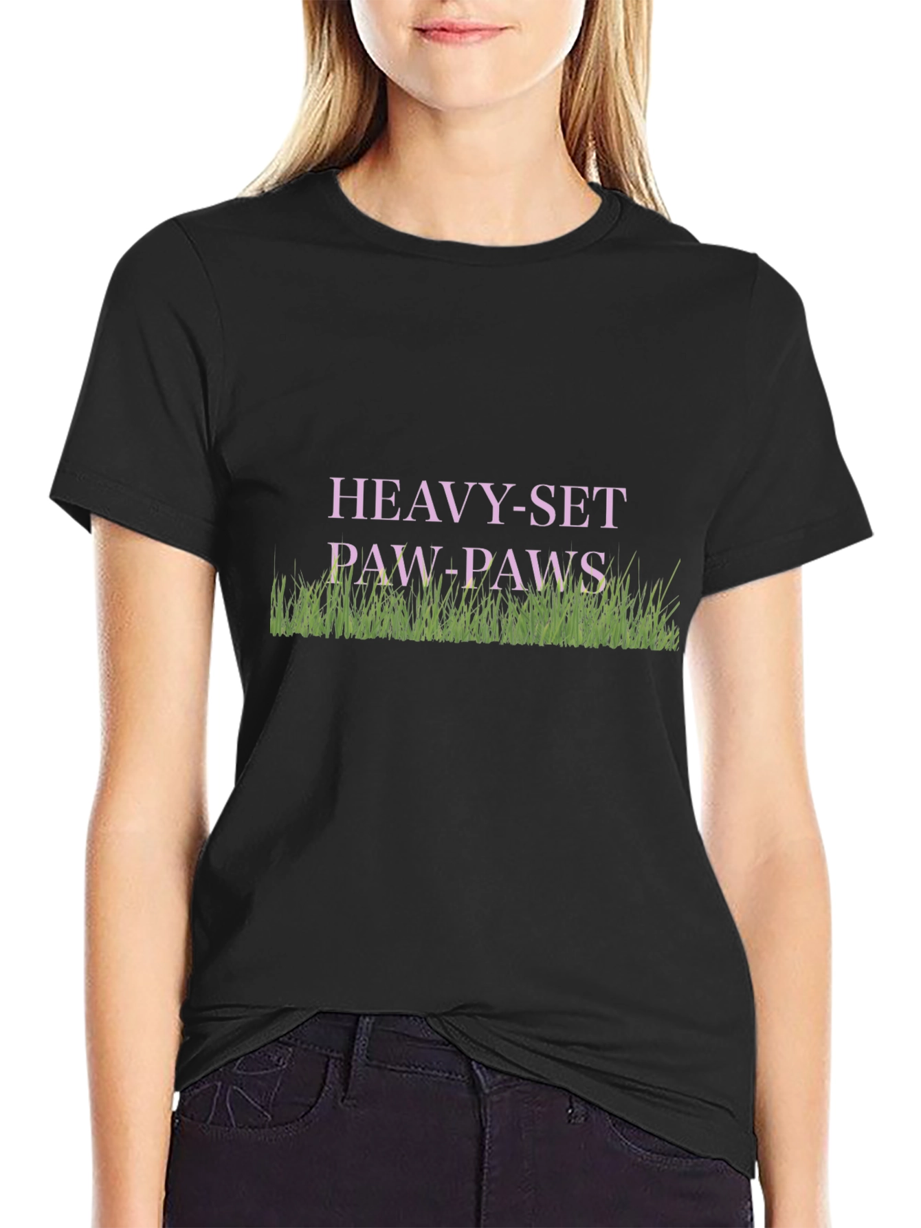 Heavy-Set Paw-Paws Graphic Tee