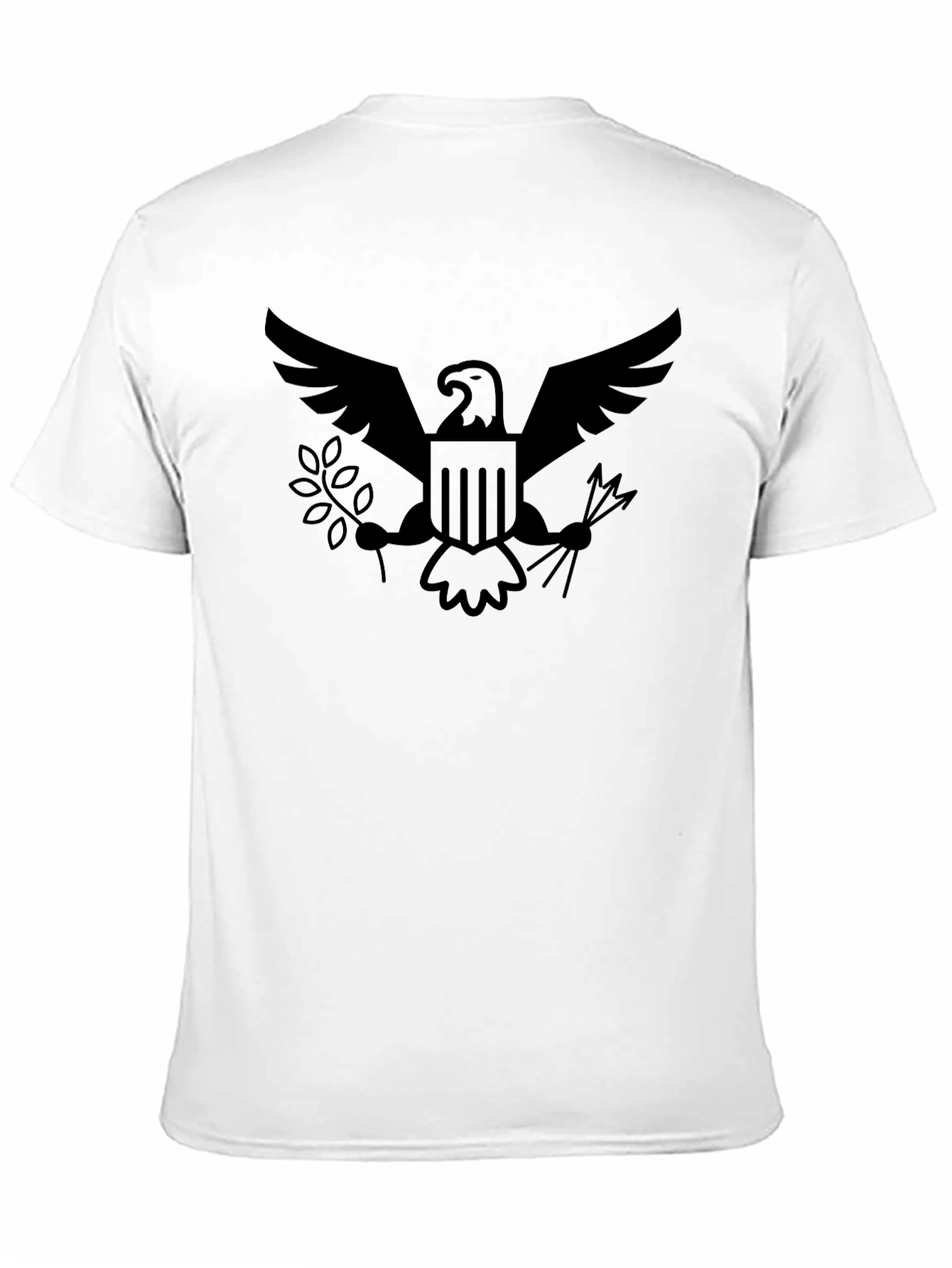Eagle Emblem Black T-Shirt