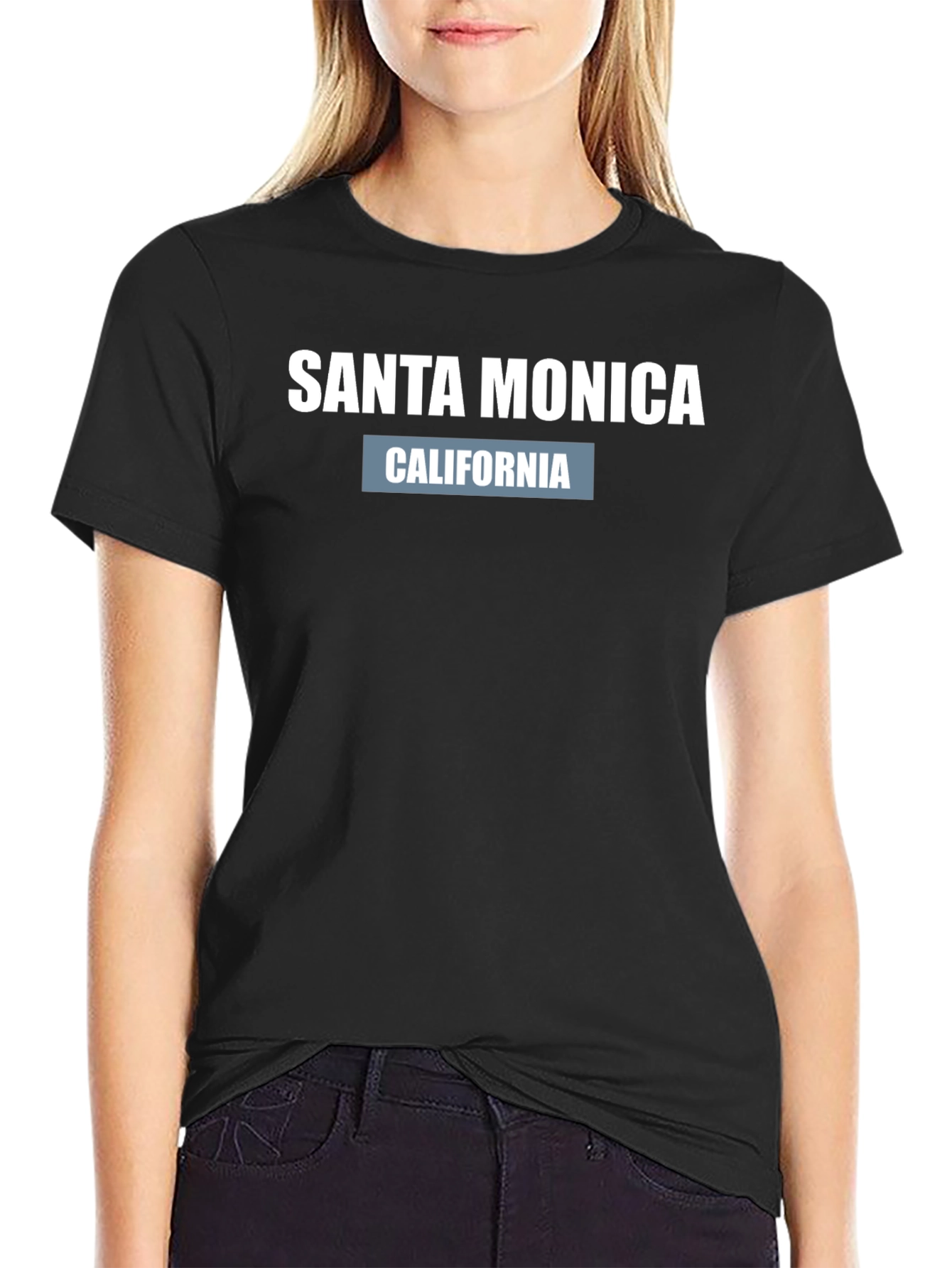 Santa Monica California Graphic T-Shirt