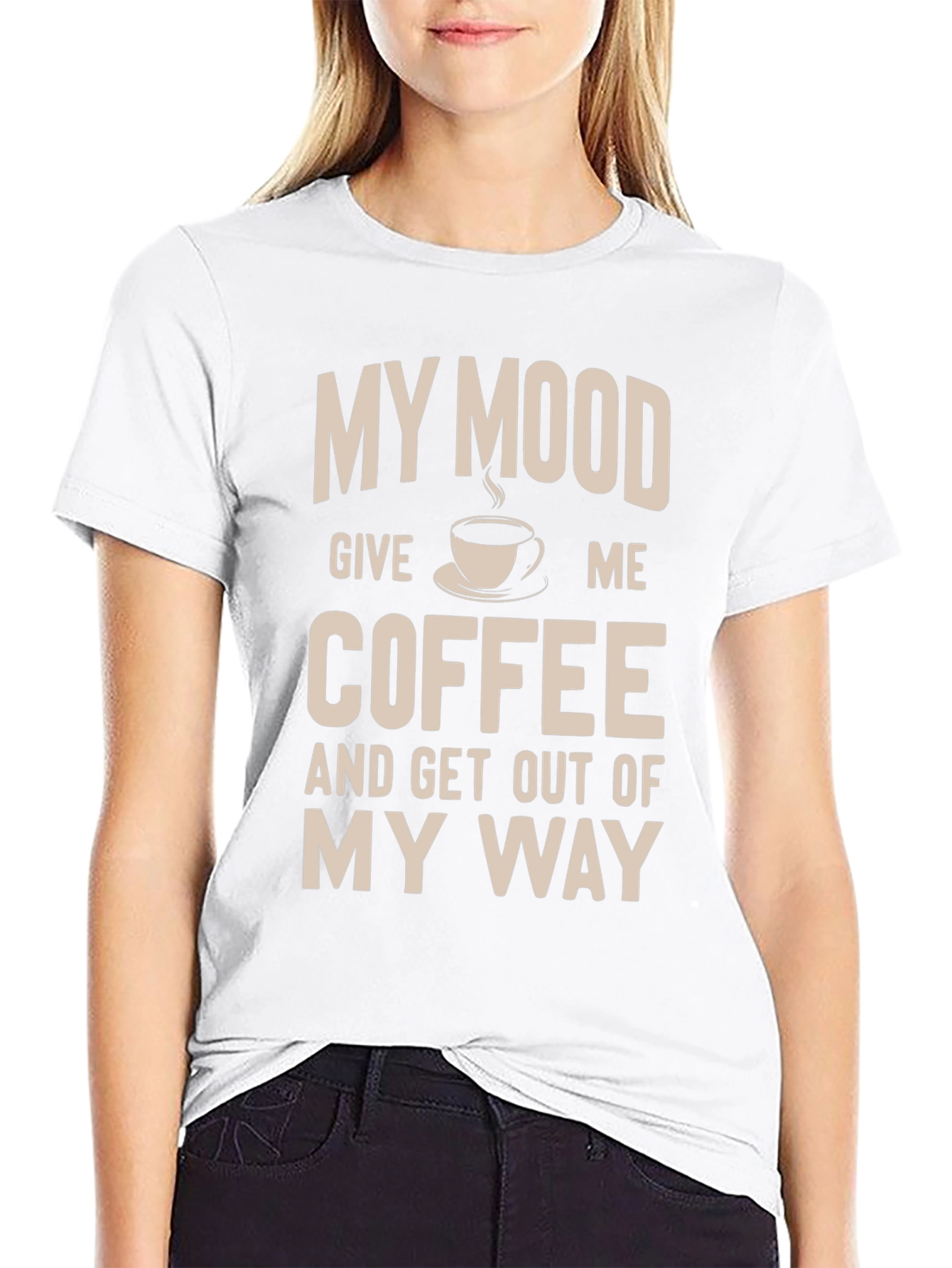 My Mood Coffee Graphic Tee
