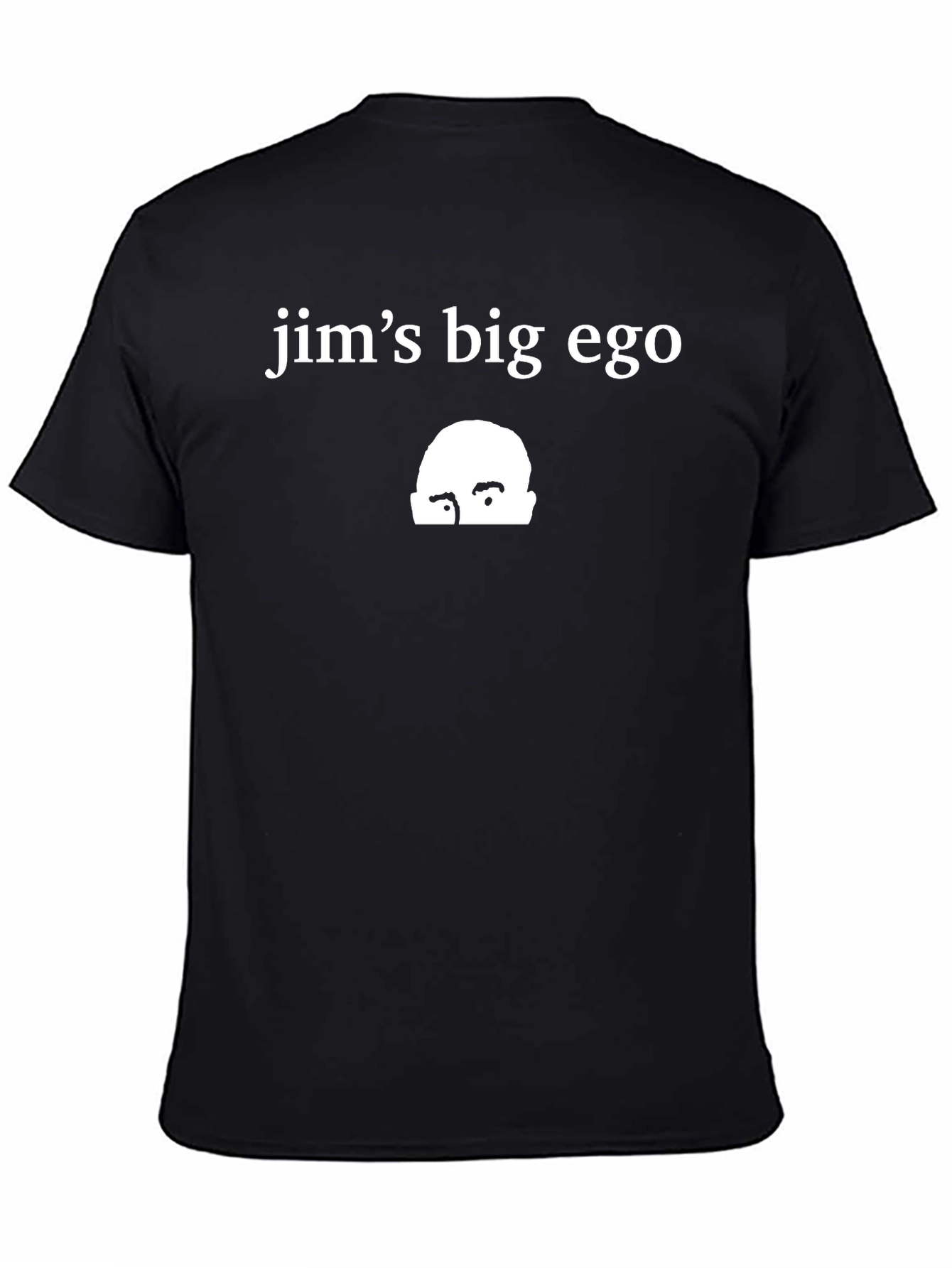 Jims Big Ego Black T-Shirt