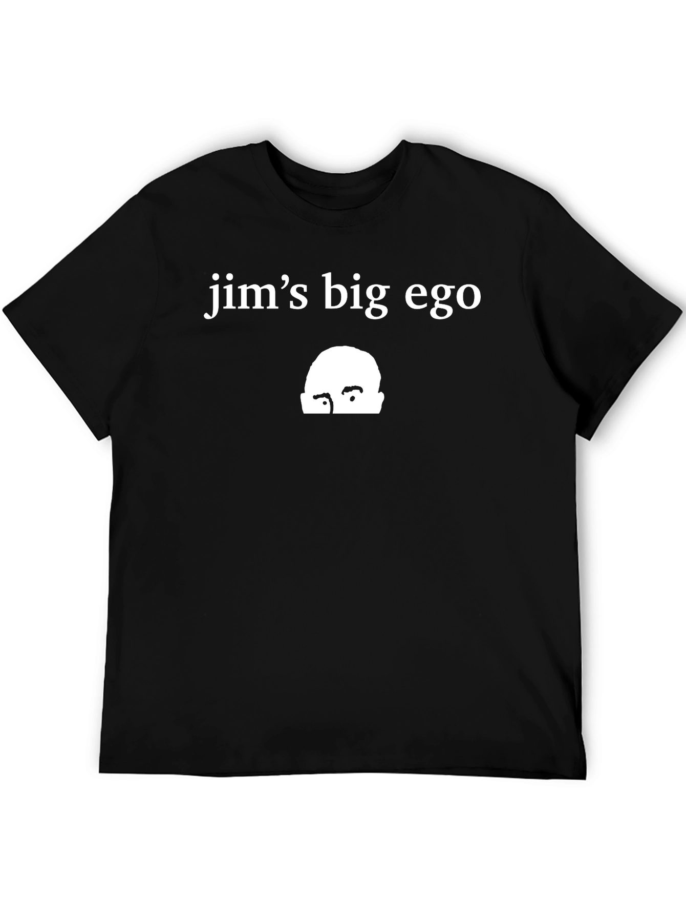 Jims Big Ego Black T-Shirt
