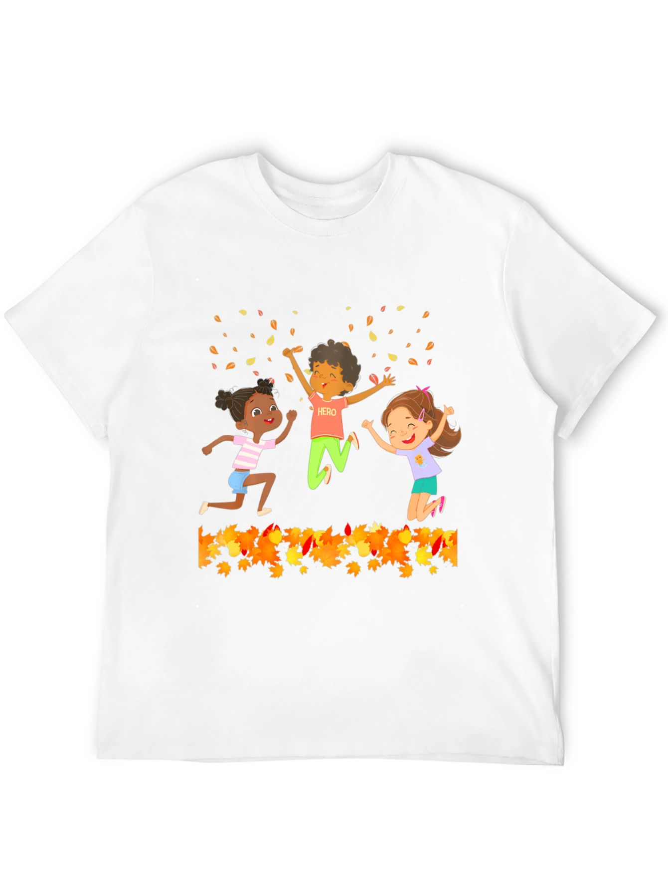 Autumn Kids T-Shirt - Festive Fall Fun!
