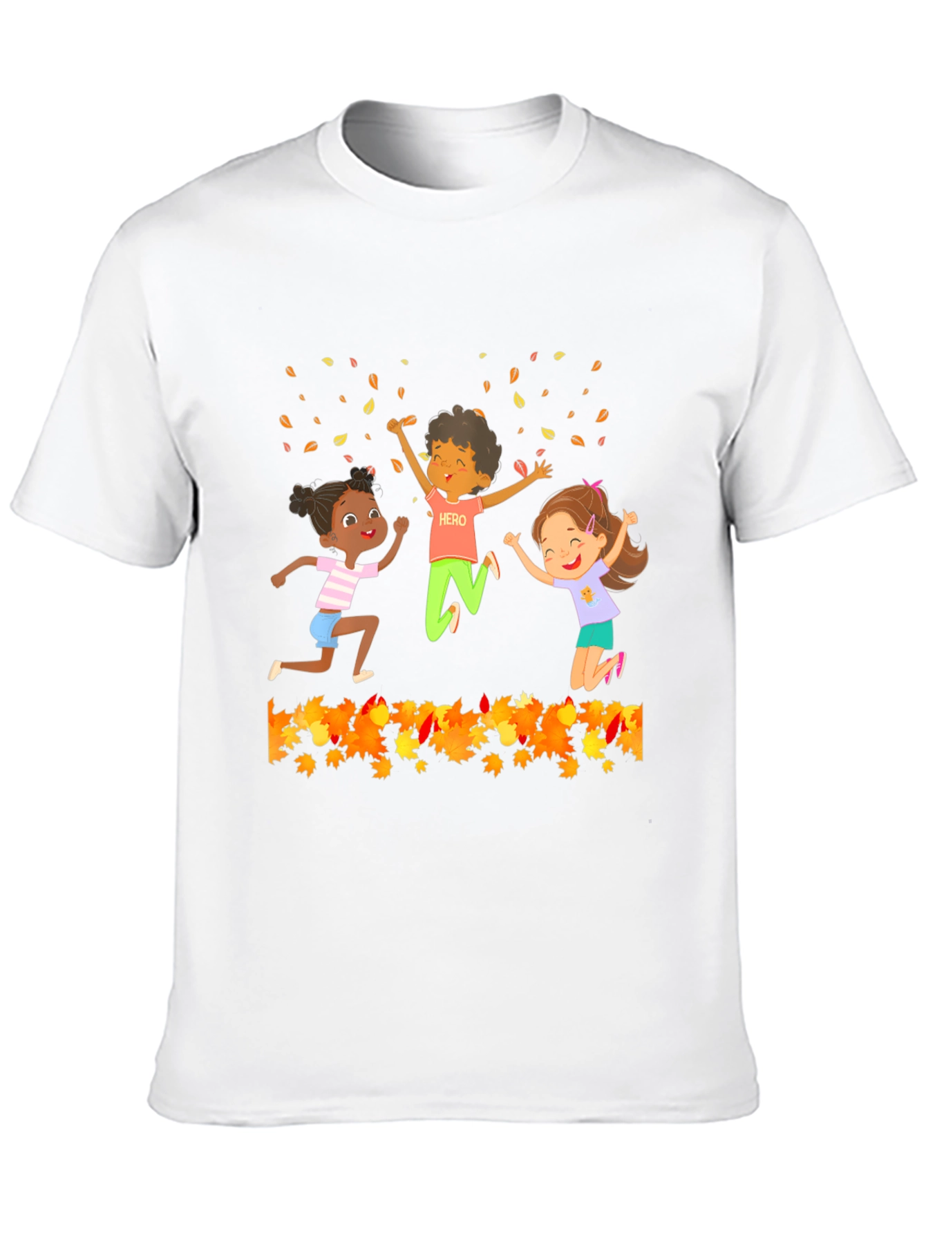 Autumn Kids T-Shirt - Festive Fall Fun!