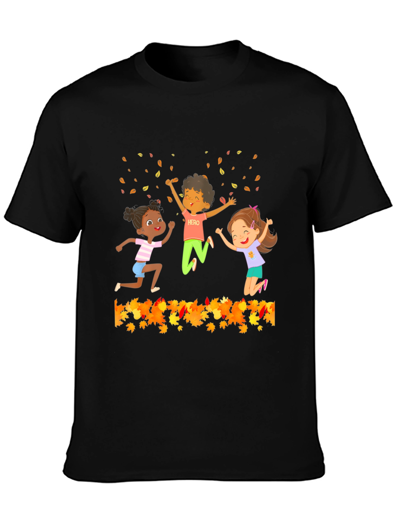 Autumn Kids T-Shirt - Festive Fall Fun!
