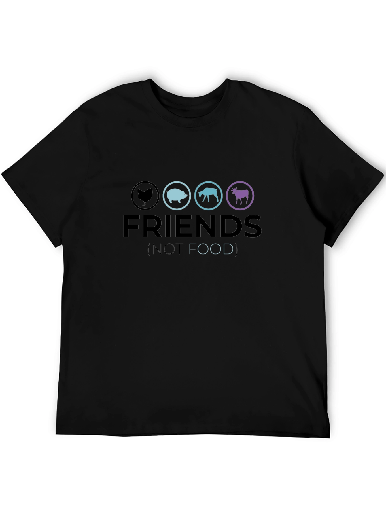 Vegan Friends Not Food T-Shirt